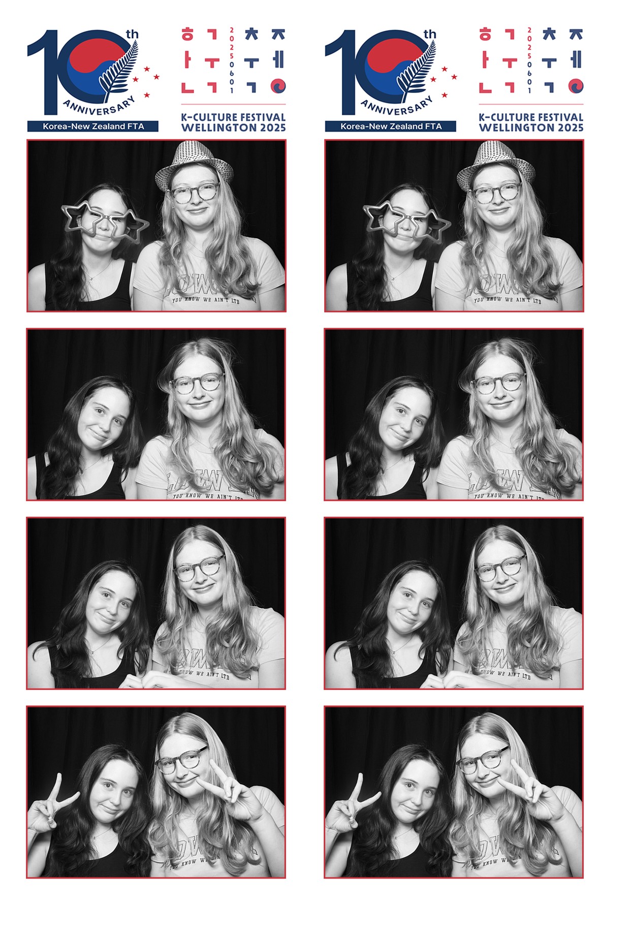 K-Culture Festival 2025 - Booth 1 | View more photos from the event at wgtngallery.classicphotobooths.co.nz/u/wgtncpbgallery/K-Culture-Festival-2025-Booth-1