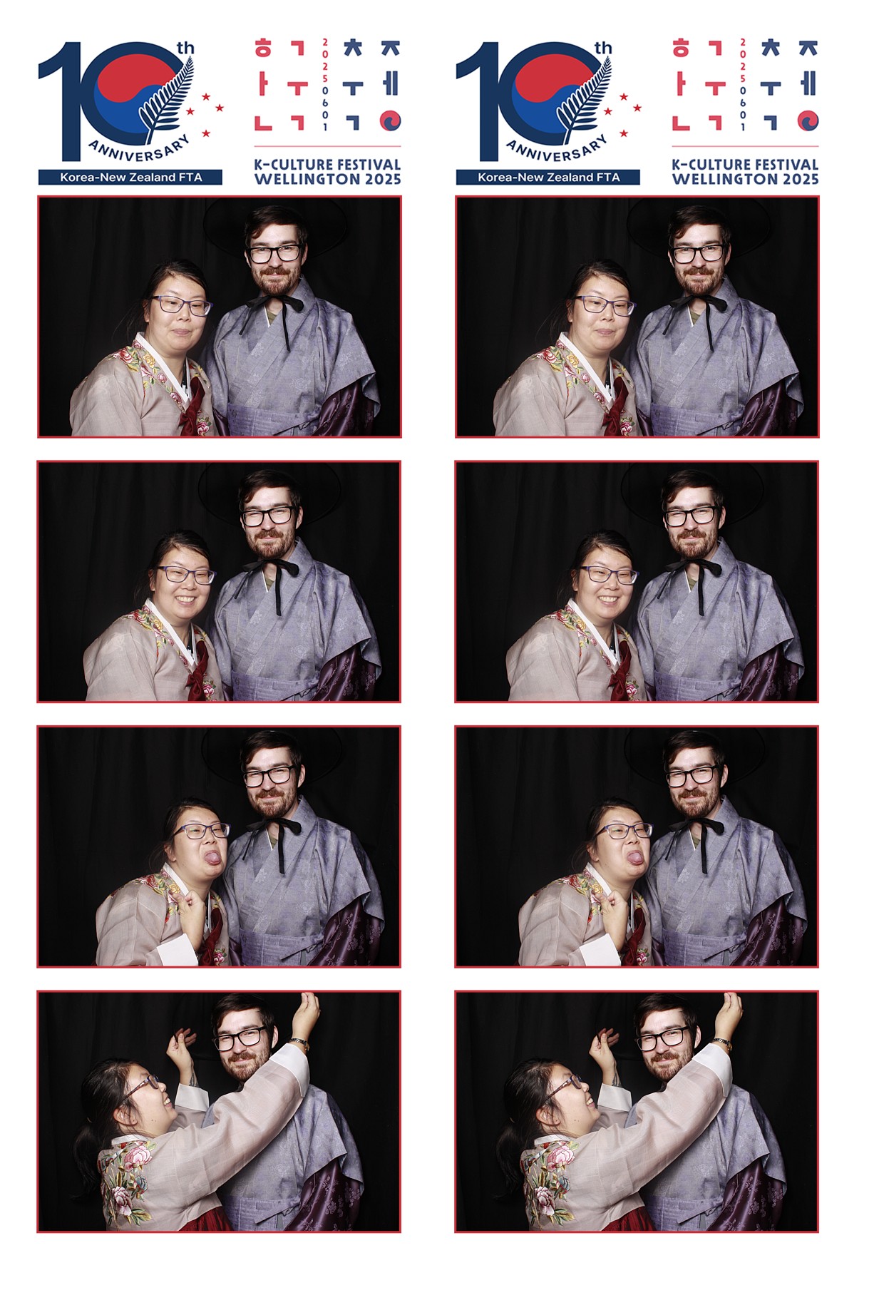 K-Culture Festival 2025 - Booth 1 | View more photos from the event at wgtngallery.classicphotobooths.co.nz/u/wgtncpbgallery/K-Culture-Festival-2025-Booth-1