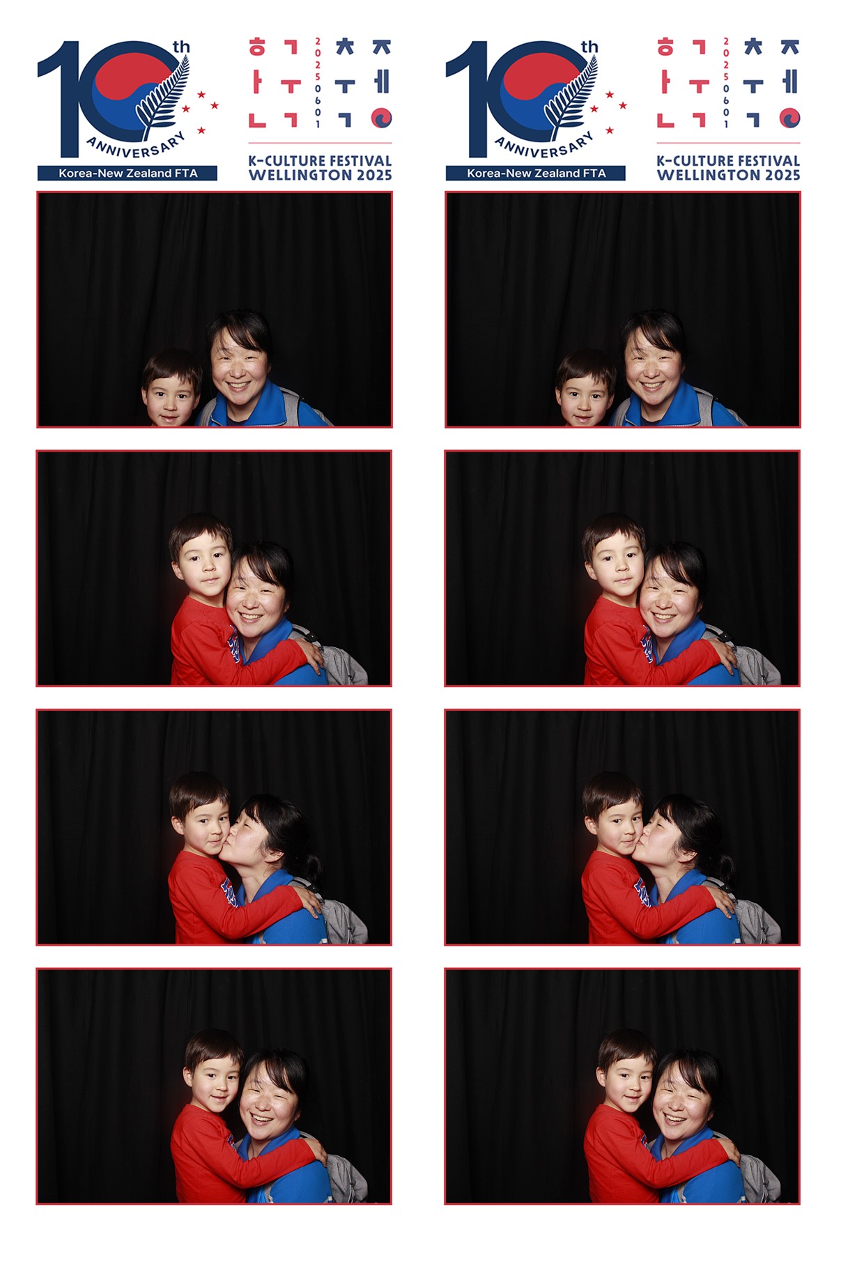 K-Culture Festival 2025 - Booth 1 | View more photos from the event at wgtngallery.classicphotobooths.co.nz/u/wgtncpbgallery/K-Culture-Festival-2025-Booth-1