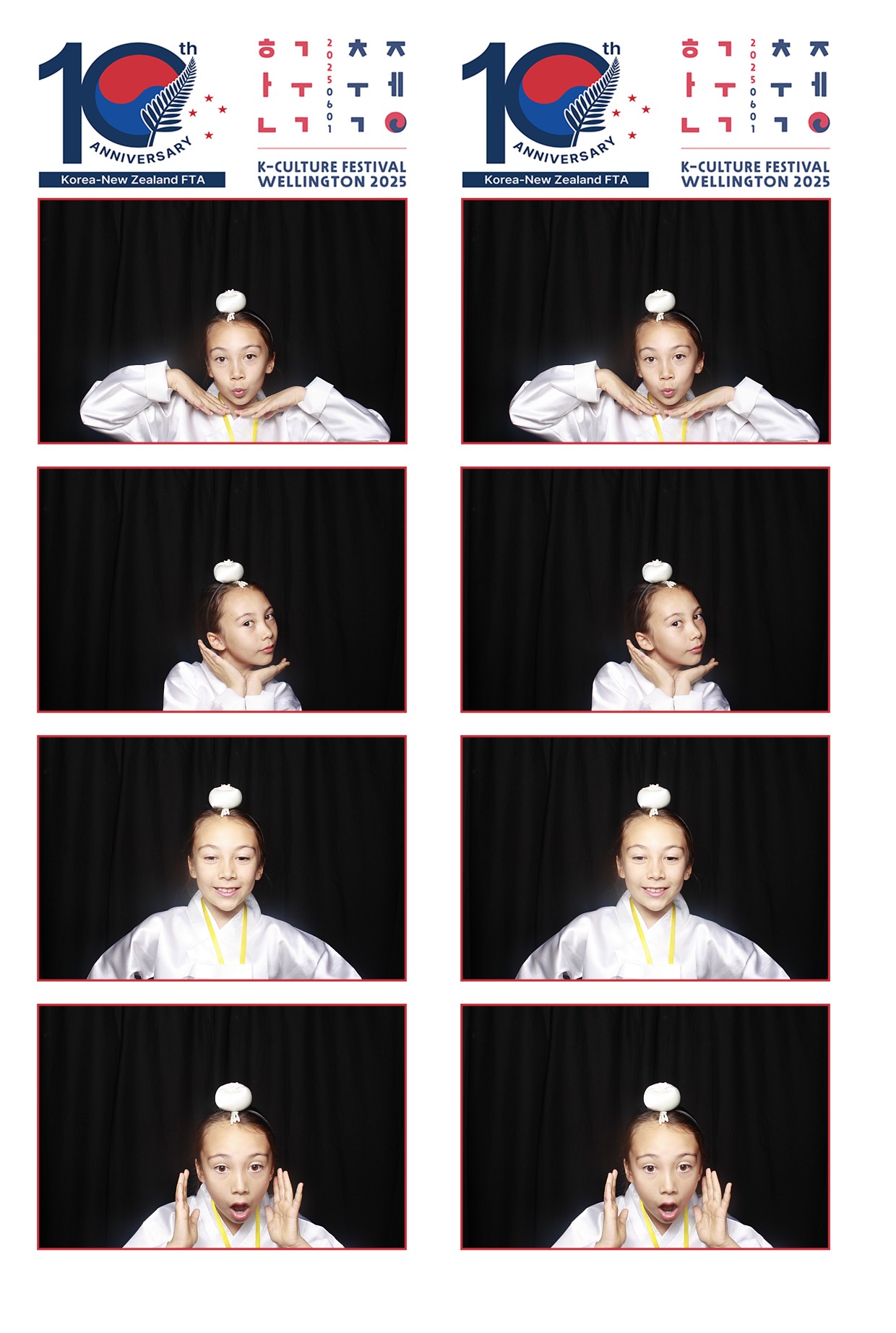 K-Culture Festival 2025 - Booth 1 | View more photos from the event at wgtngallery.classicphotobooths.co.nz/u/wgtncpbgallery/K-Culture-Festival-2025-Booth-1