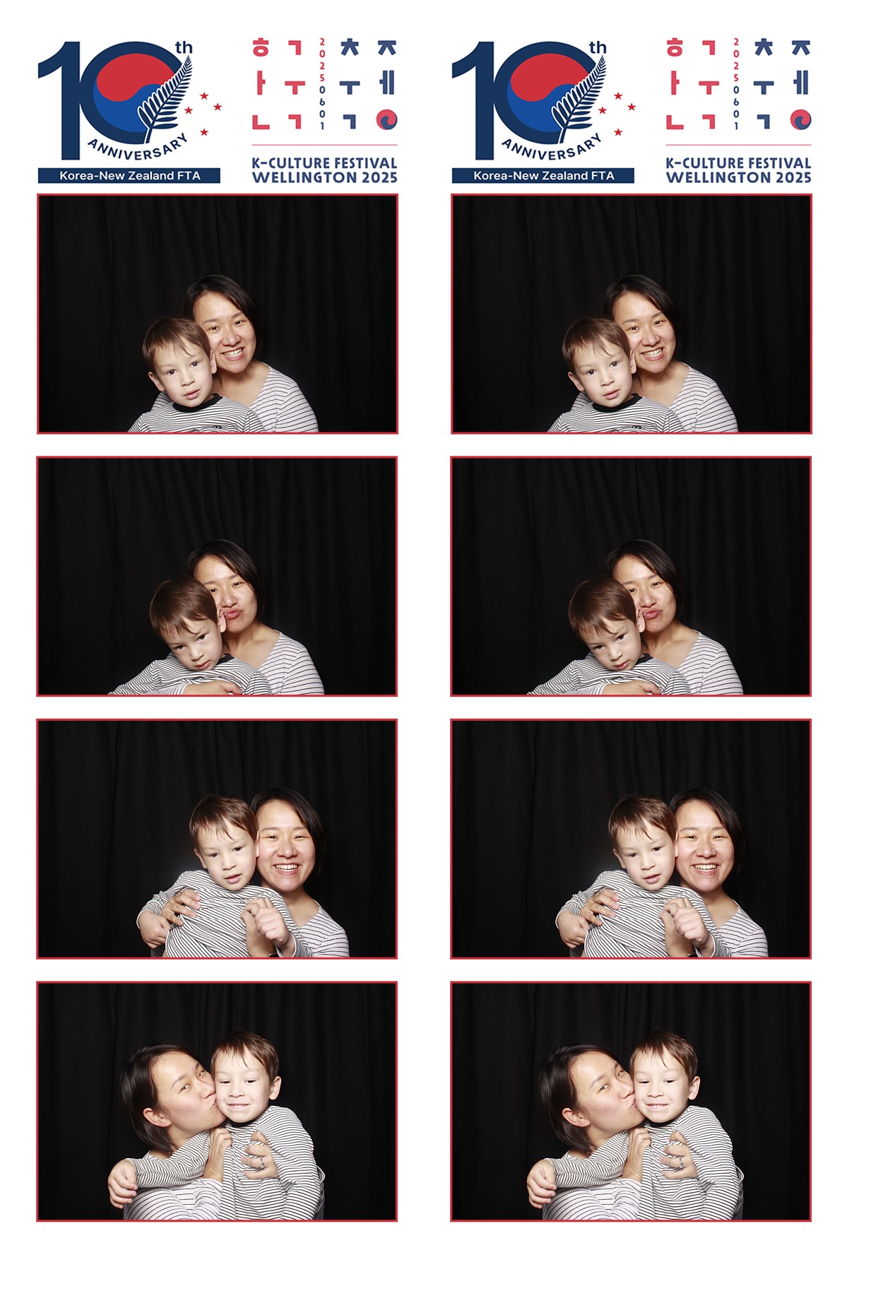 K-Culture Festival 2025 - Booth 1 | View more photos from the event at wgtngallery.classicphotobooths.co.nz/u/wgtncpbgallery/K-Culture-Festival-2025-Booth-1