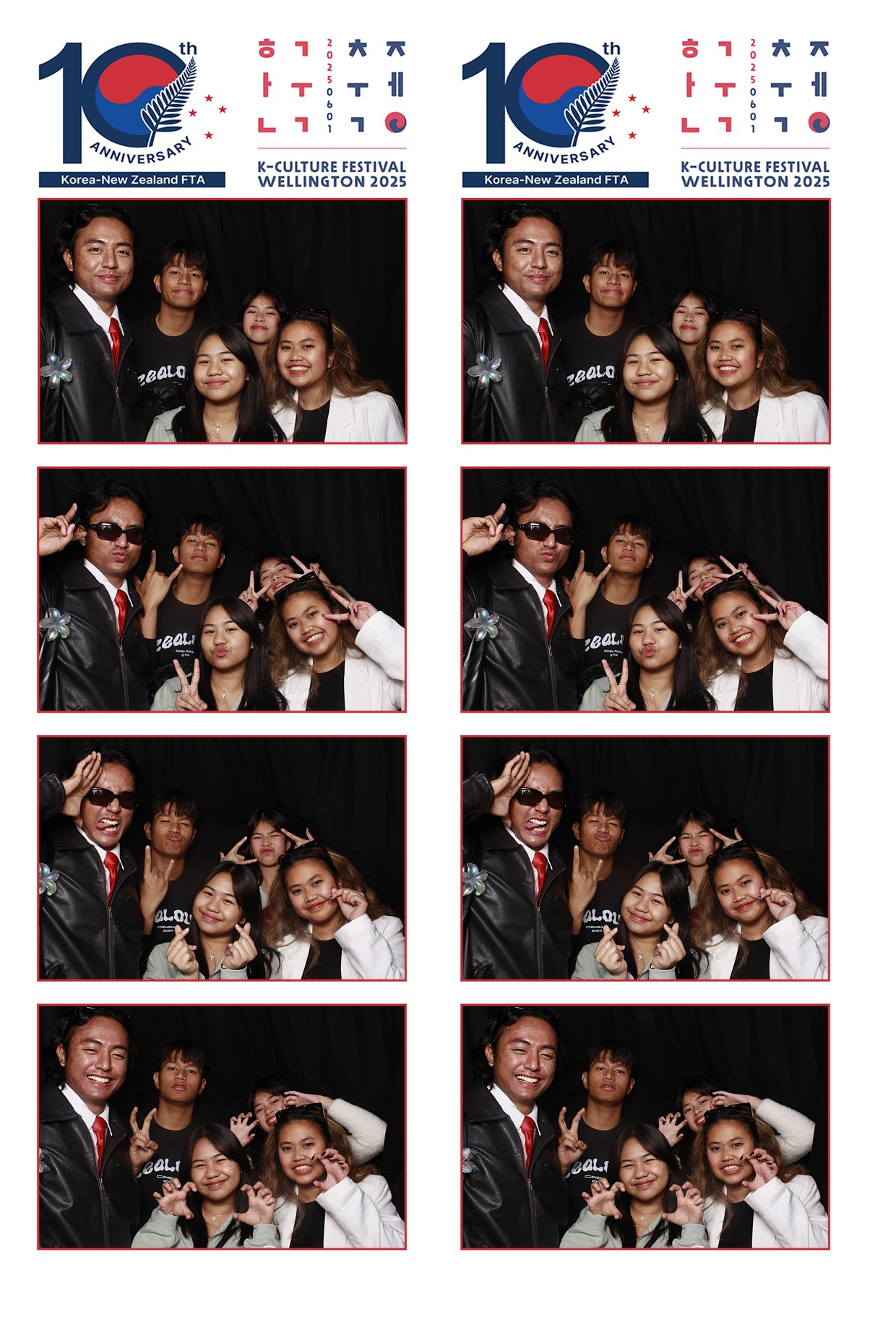 K-Culture Festival 2025 - Booth 1 | View more photos from the event at wgtngallery.classicphotobooths.co.nz/u/wgtncpbgallery/K-Culture-Festival-2025-Booth-1