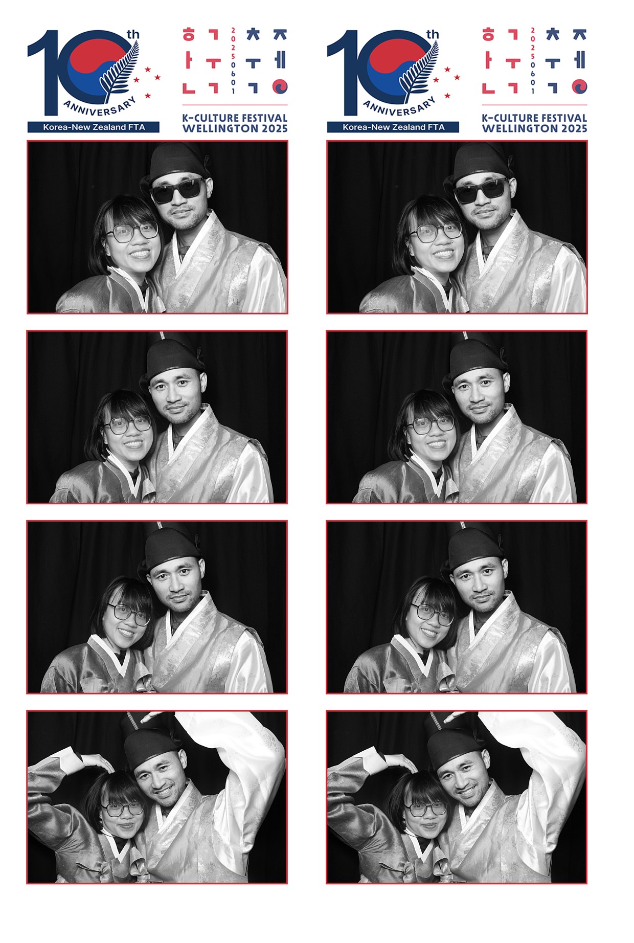 K-Culture Festival 2025 - Booth 1 | View more photos from the event at wgtngallery.classicphotobooths.co.nz/u/wgtncpbgallery/K-Culture-Festival-2025-Booth-1