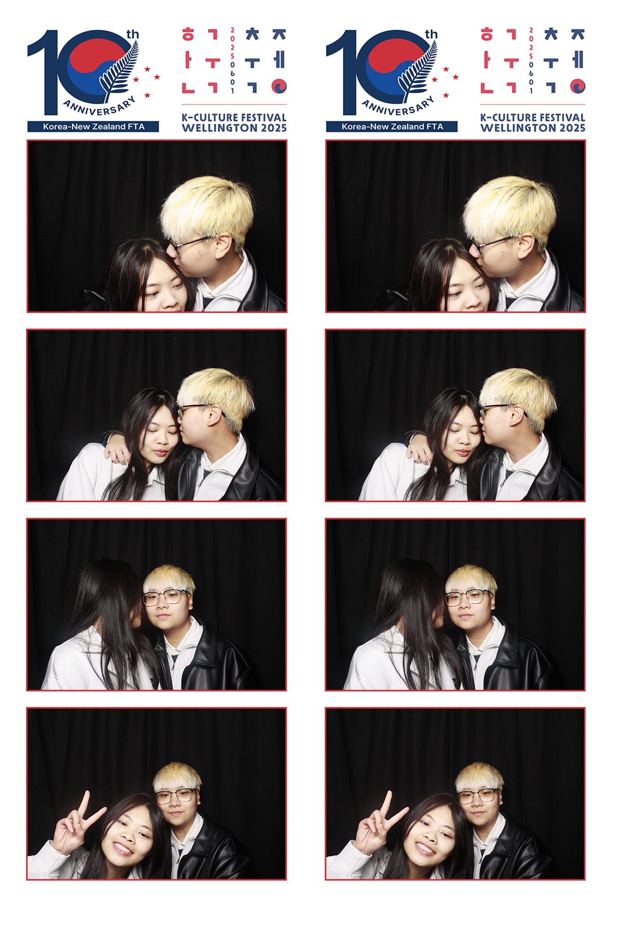 K-Culture Festival 2025 - Booth 1 | View more photos from the event at wgtngallery.classicphotobooths.co.nz/u/wgtncpbgallery/K-Culture-Festival-2025-Booth-1