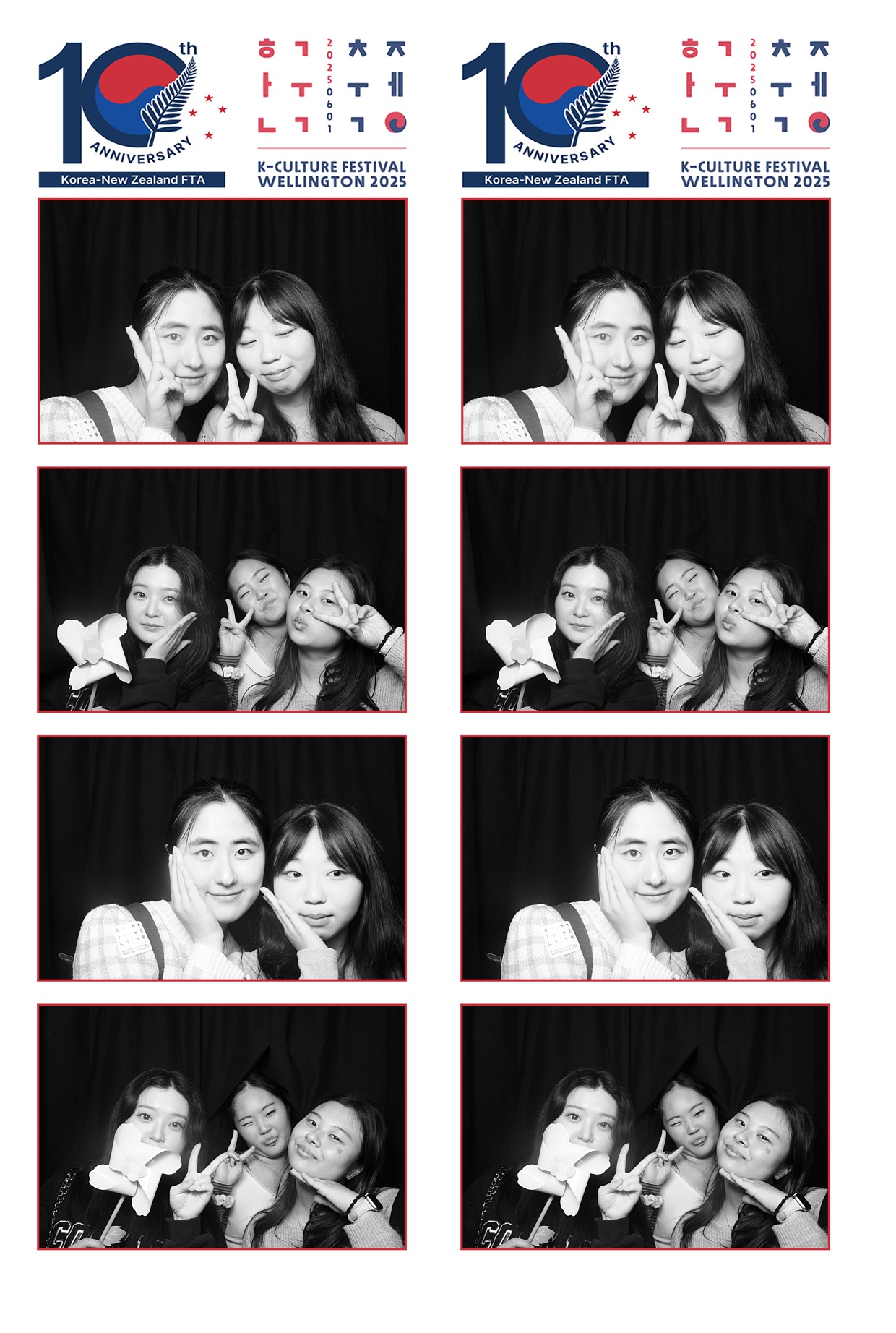 K-Culture Festival 2025 - Booth 1 | View more photos from the event at wgtngallery.classicphotobooths.co.nz/u/wgtncpbgallery/K-Culture-Festival-2025-Booth-1