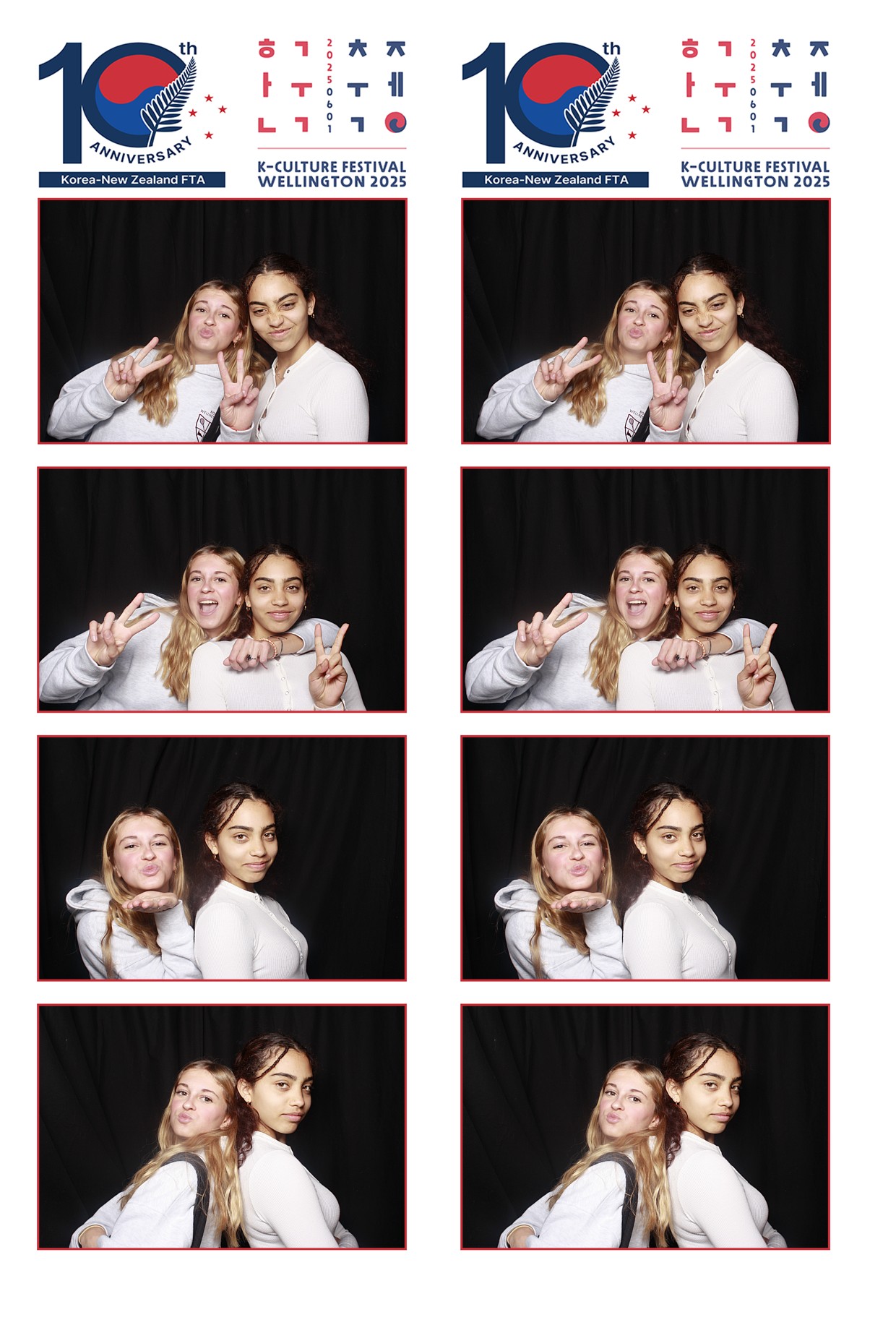 K-Culture Festival 2025 - Booth 1 | View more photos from the event at wgtngallery.classicphotobooths.co.nz/u/wgtncpbgallery/K-Culture-Festival-2025-Booth-1