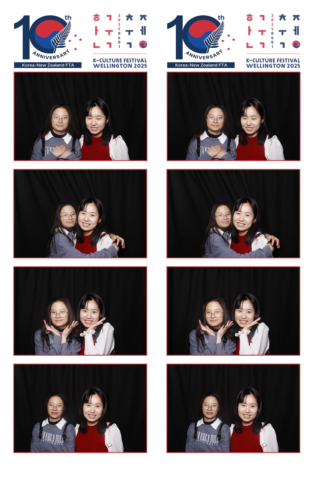 K-Culture Festival 2025 - Booth 1 | View more photos from the event at wgtngallery.classicphotobooths.co.nz/u/wgtncpbgallery/K-Culture-Festival-2025-Booth-1