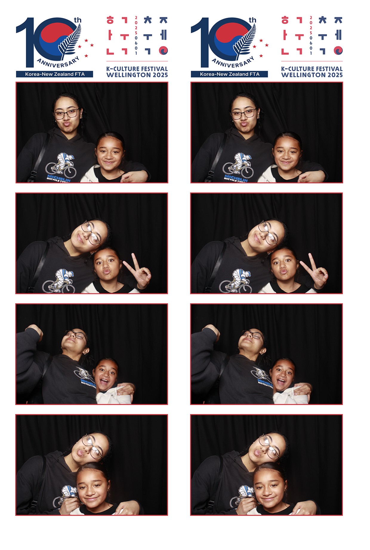 K-Culture Festival 2025 - Booth 1 | View more photos from the event at wgtngallery.classicphotobooths.co.nz/u/wgtncpbgallery/K-Culture-Festival-2025-Booth-1