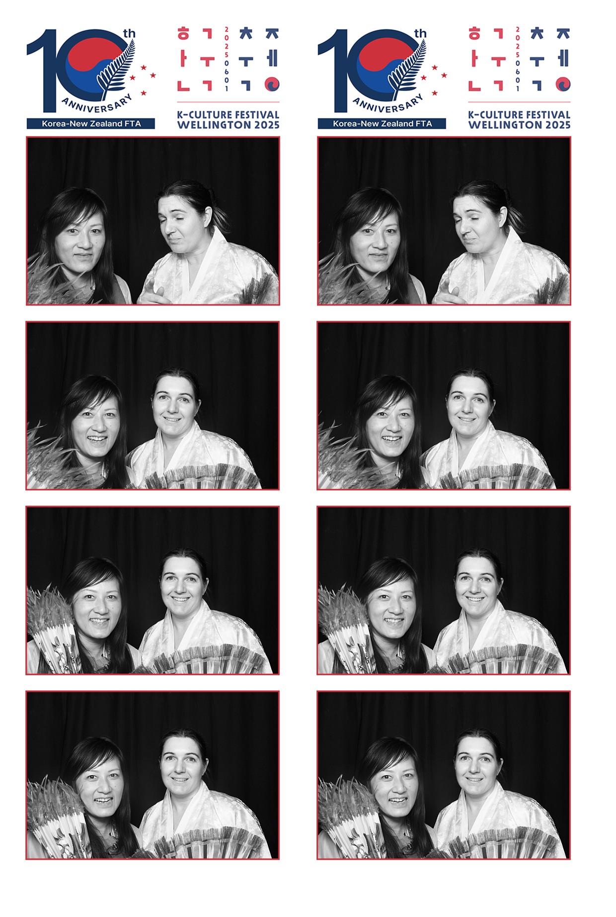 K-Culture Festival 2025 - Booth 1 | View more photos from the event at wgtngallery.classicphotobooths.co.nz/u/wgtncpbgallery/K-Culture-Festival-2025-Booth-1