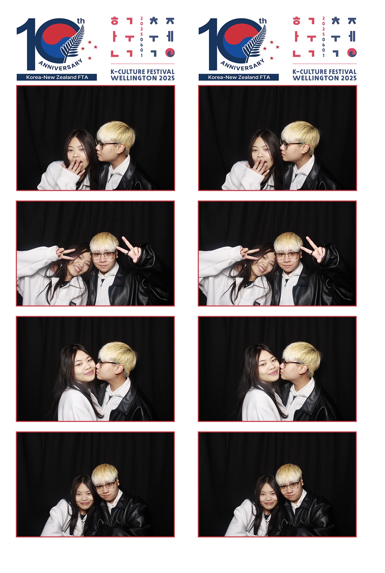 K-Culture Festival 2025 - Booth 1 | View more photos from the event at wgtngallery.classicphotobooths.co.nz/u/wgtncpbgallery/K-Culture-Festival-2025-Booth-1