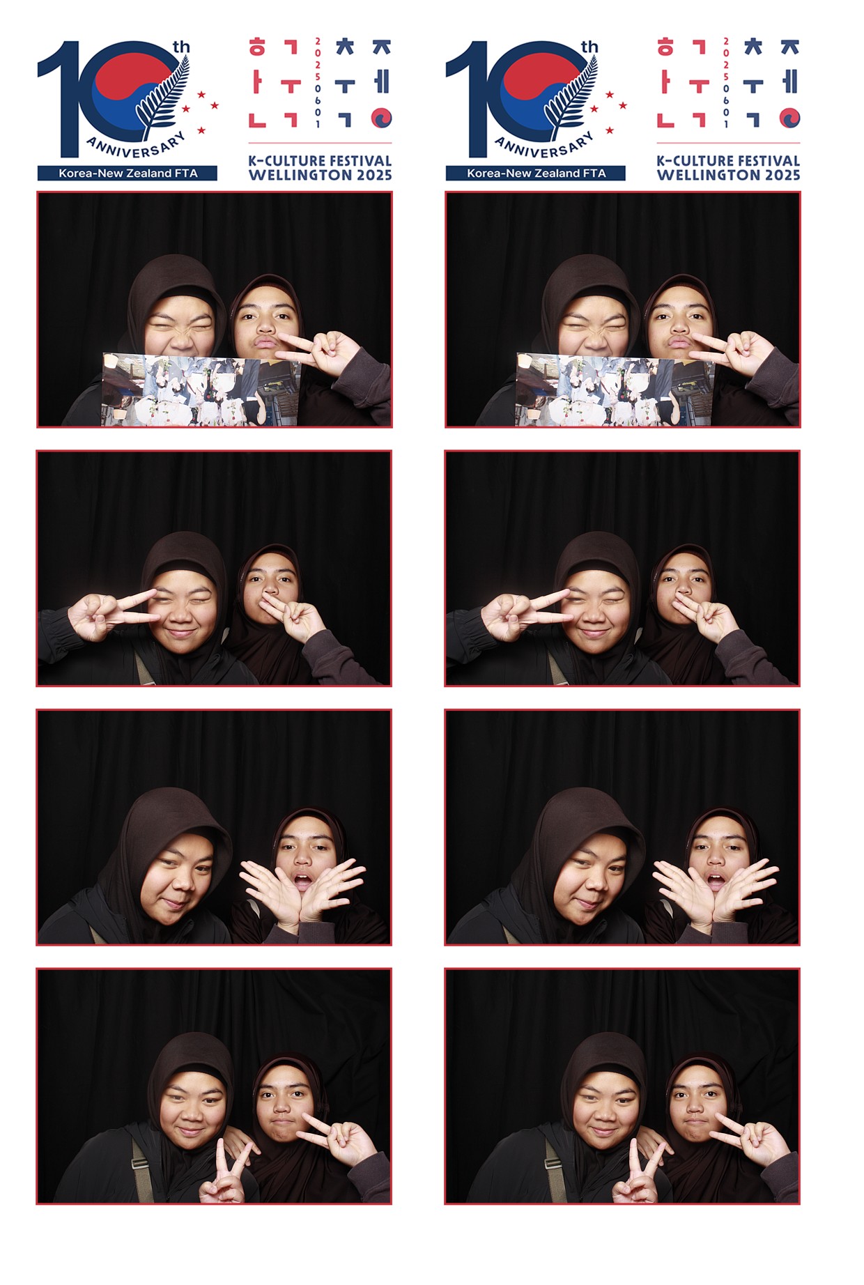 K-Culture Festival 2025 - Booth 1 | View more photos from the event at wgtngallery.classicphotobooths.co.nz/u/wgtncpbgallery/K-Culture-Festival-2025-Booth-1