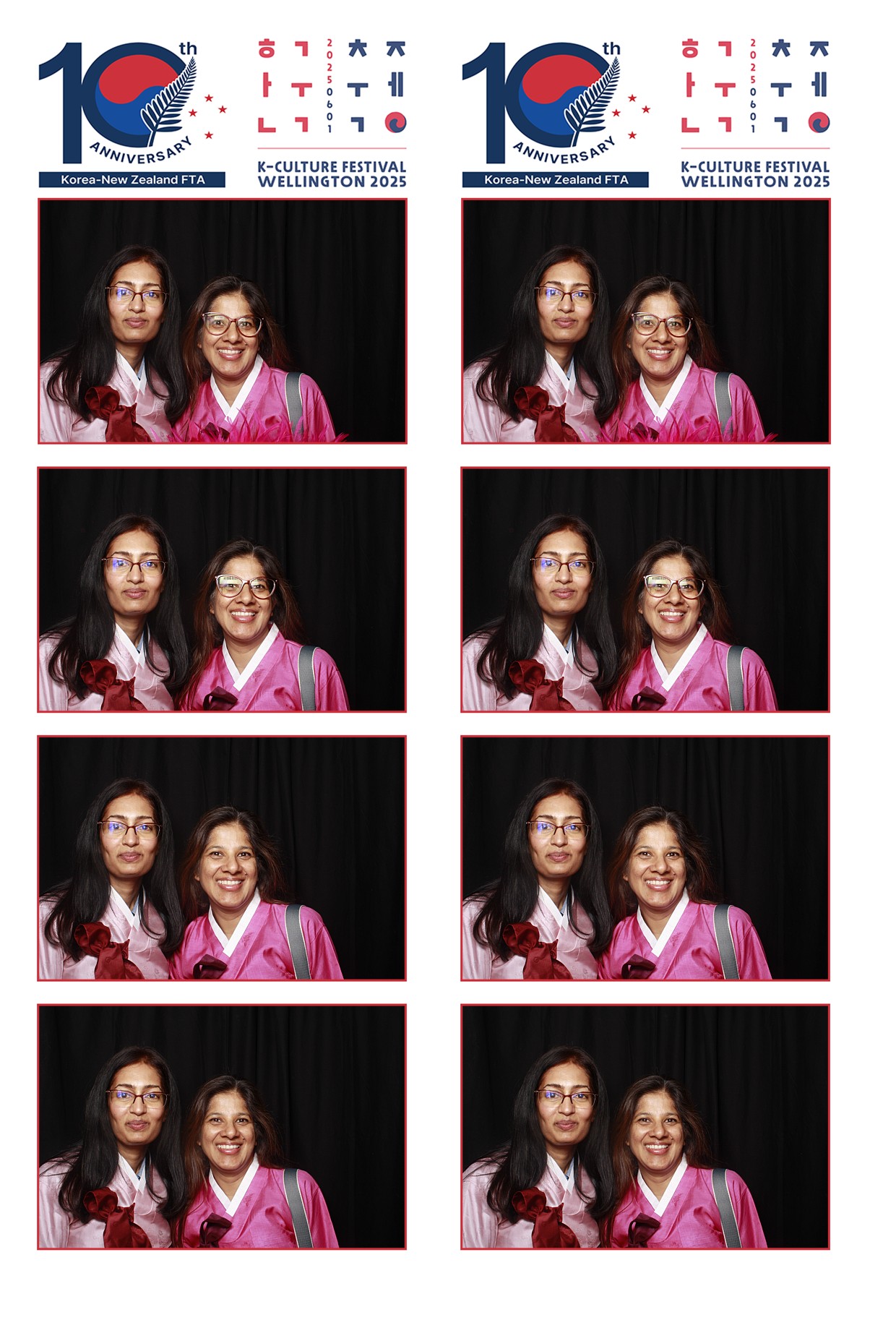 K-Culture Festival 2025 - Booth 1 | View more photos from the event at wgtngallery.classicphotobooths.co.nz/u/wgtncpbgallery/K-Culture-Festival-2025-Booth-1