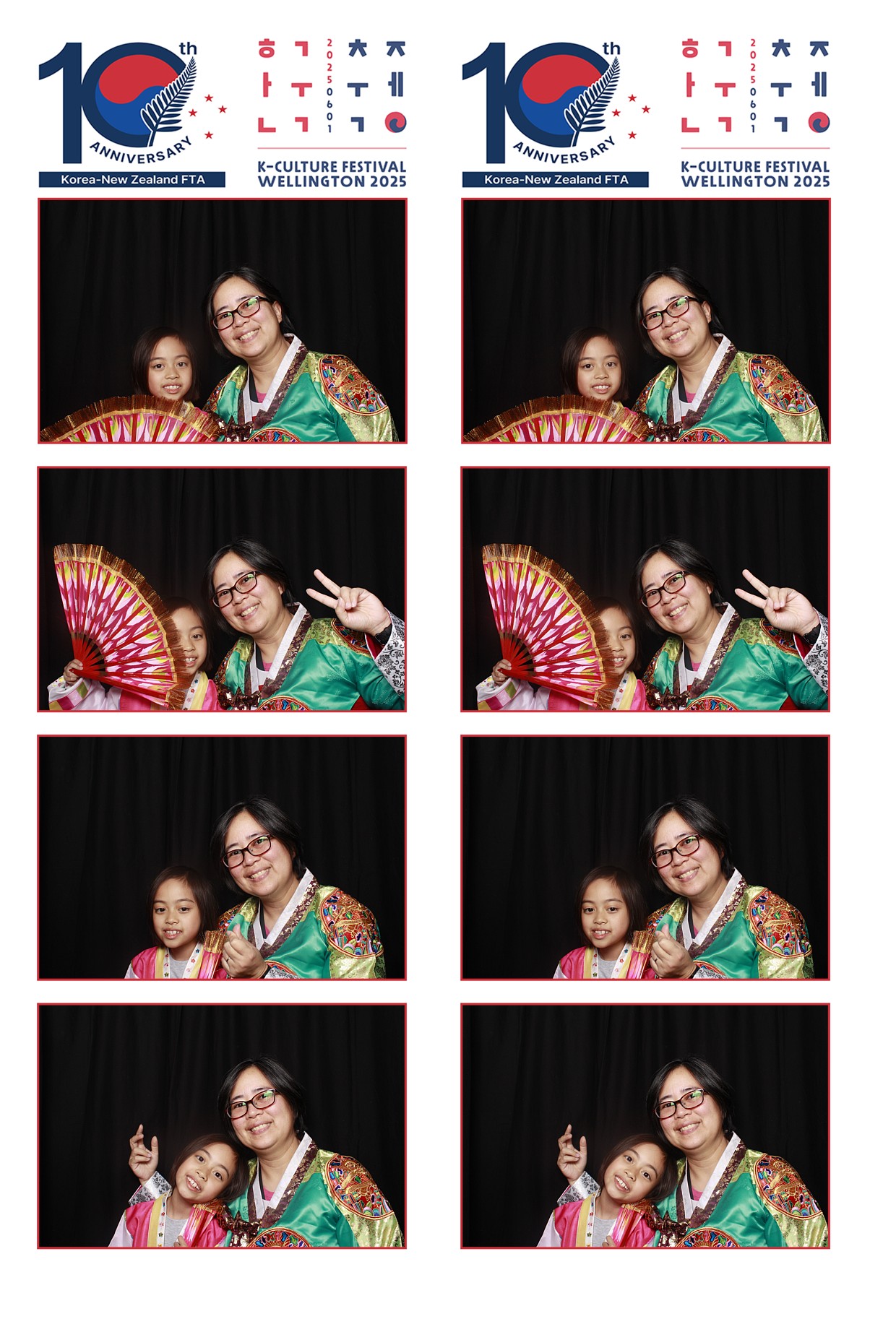 K-Culture Festival 2025 - Booth 1 | View more photos from the event at wgtngallery.classicphotobooths.co.nz/u/wgtncpbgallery/K-Culture-Festival-2025-Booth-1