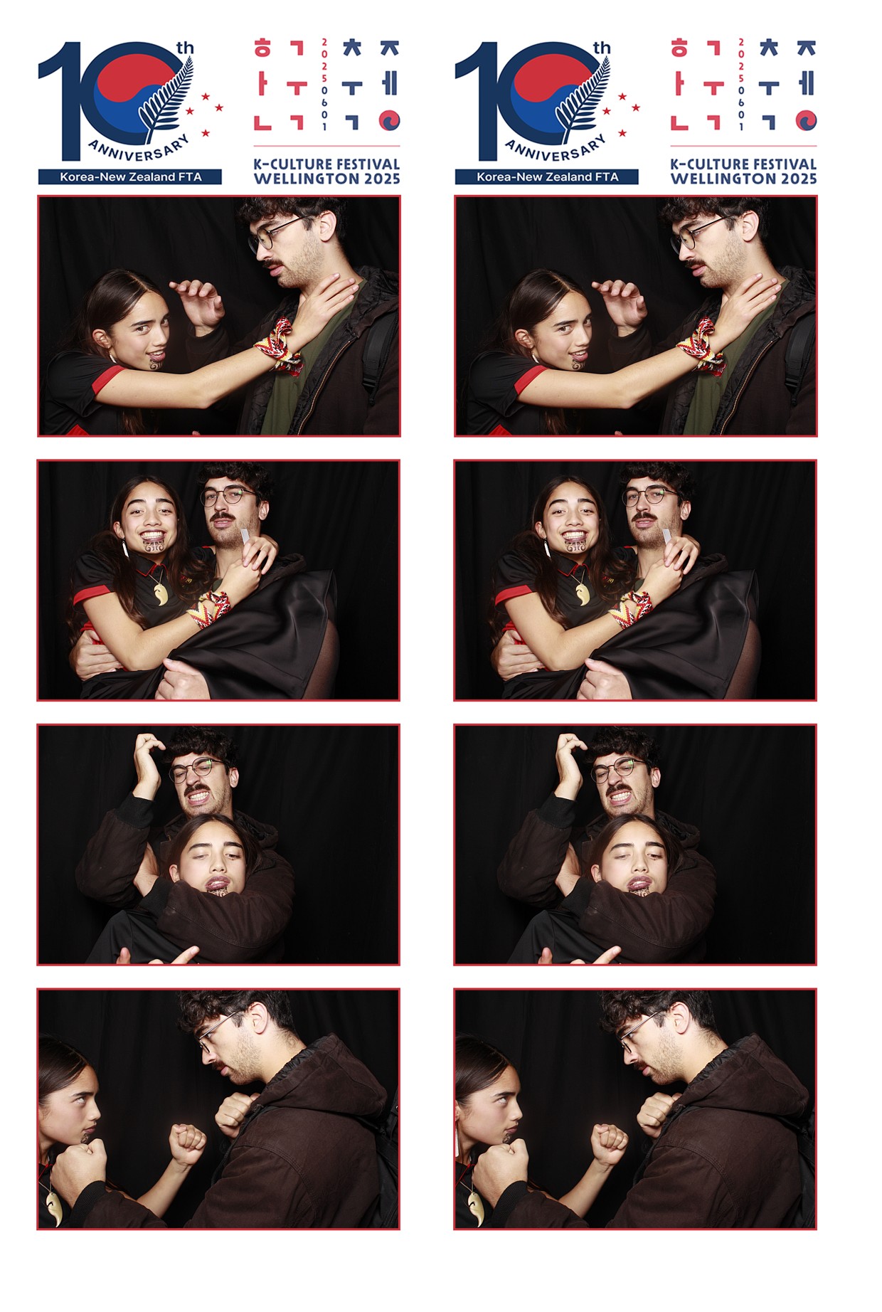 K-Culture Festival 2025 - Booth 1 | View more photos from the event at wgtngallery.classicphotobooths.co.nz/u/wgtncpbgallery/K-Culture-Festival-2025-Booth-1