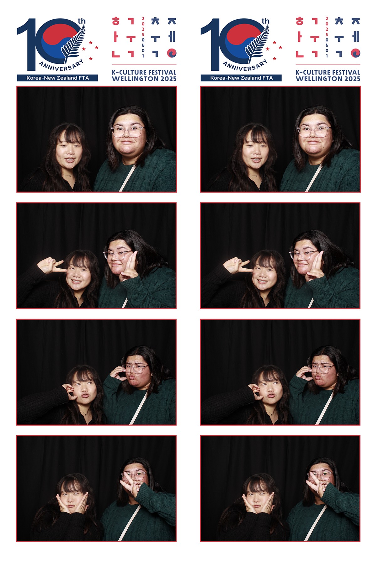 K-Culture Festival 2025 - Booth 1 | View more photos from the event at wgtngallery.classicphotobooths.co.nz/u/wgtncpbgallery/K-Culture-Festival-2025-Booth-1