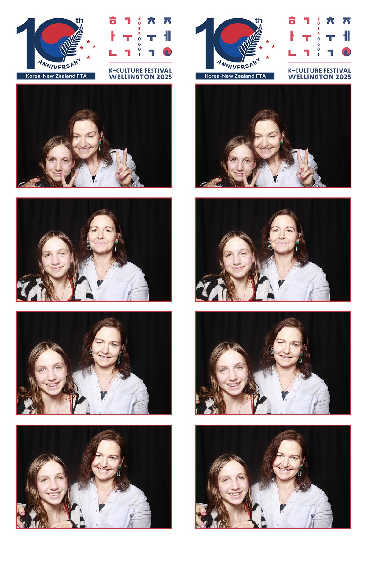 K-Culture Festival 2025 - Booth 1 | View more photos from the event at wgtngallery.classicphotobooths.co.nz/u/wgtncpbgallery/K-Culture-Festival-2025-Booth-1