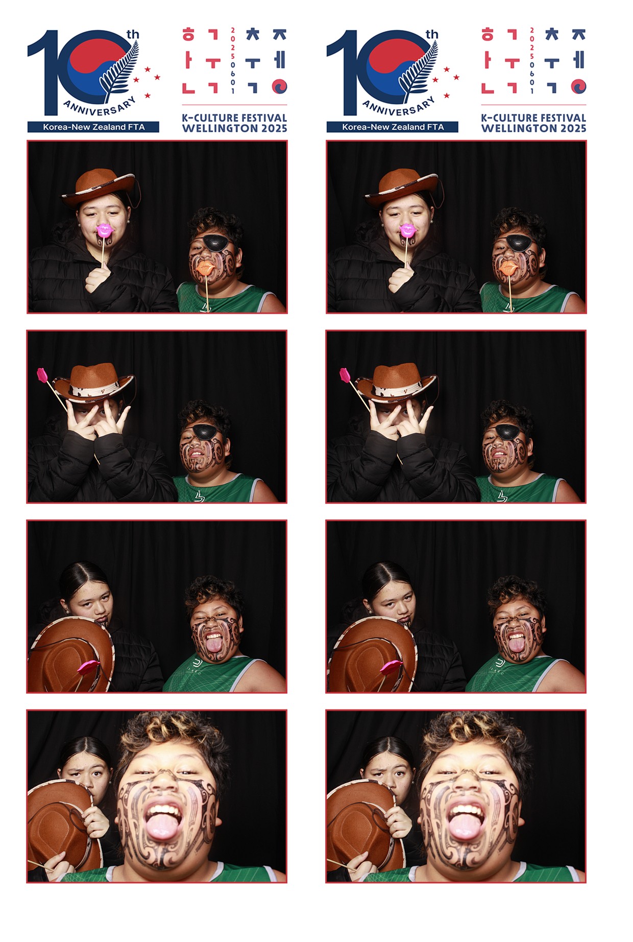 K-Culture Festival 2025 - Booth 1 | View more photos from the event at wgtngallery.classicphotobooths.co.nz/u/wgtncpbgallery/K-Culture-Festival-2025-Booth-1