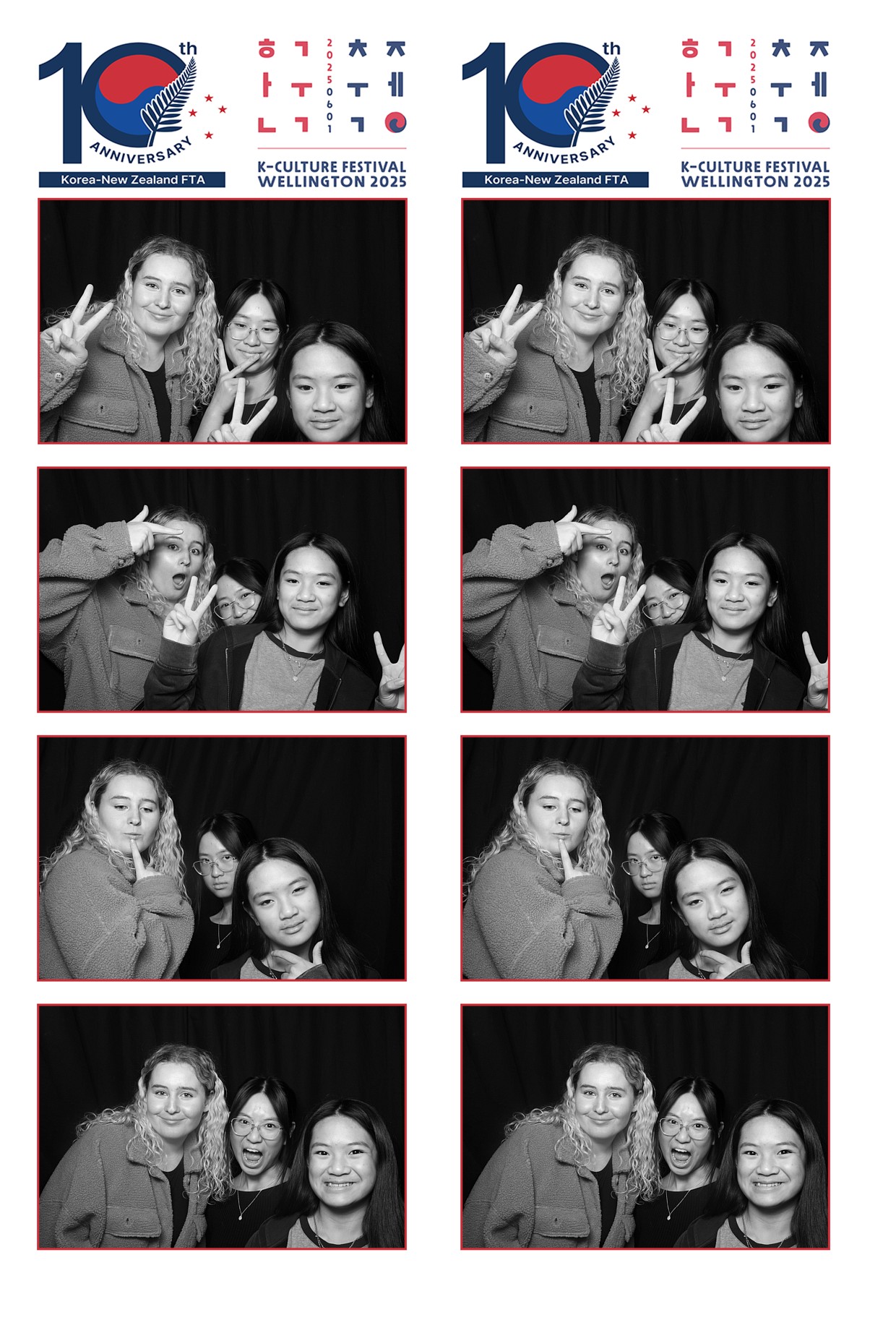 K-Culture Festival 2025 - Booth 1 | View more photos from the event at wgtngallery.classicphotobooths.co.nz/u/wgtncpbgallery/K-Culture-Festival-2025-Booth-1