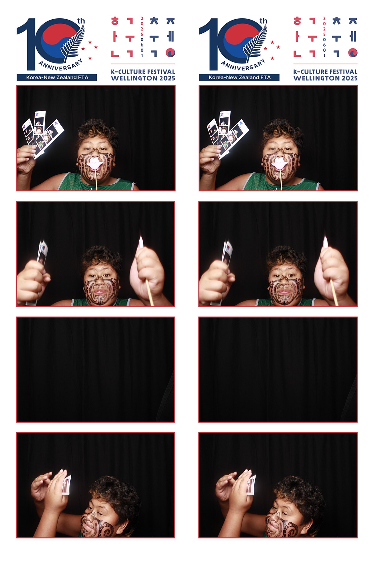 K-Culture Festival 2025 - Booth 1 | View more photos from the event at wgtngallery.classicphotobooths.co.nz/u/wgtncpbgallery/K-Culture-Festival-2025-Booth-1