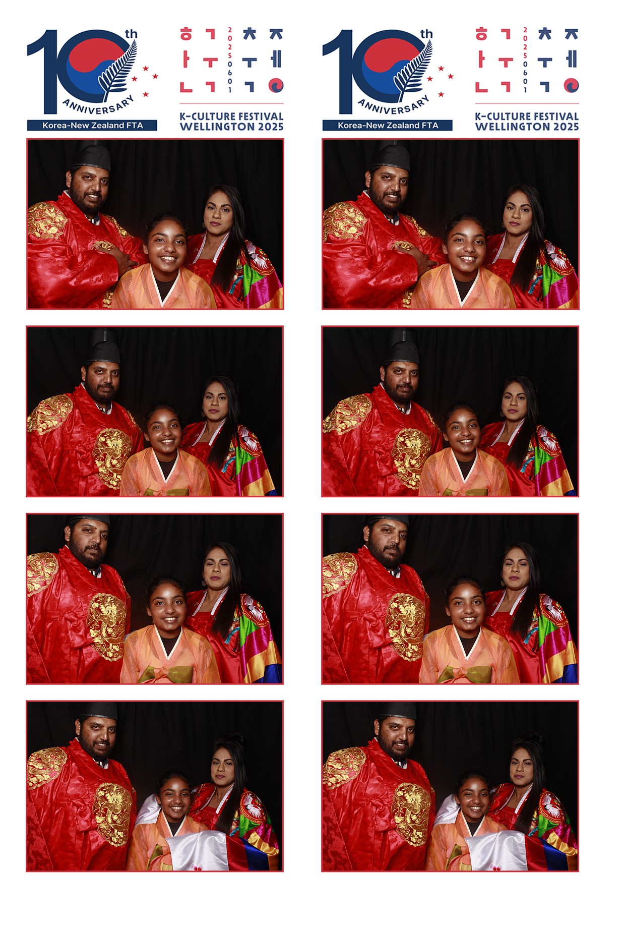 K-Culture Festival 2025 - Booth 1 | View more photos from the event at wgtngallery.classicphotobooths.co.nz/u/wgtncpbgallery/K-Culture-Festival-2025-Booth-1