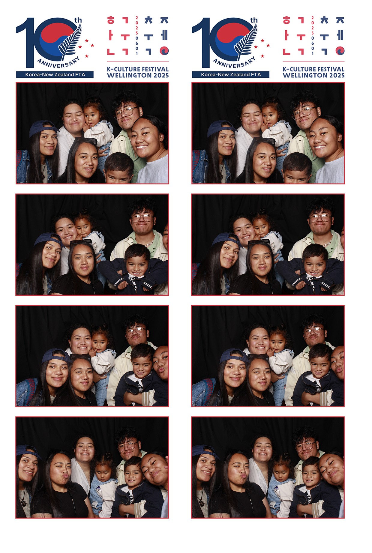 K-Culture Festival 2025 - Booth 1 | View more photos from the event at wgtngallery.classicphotobooths.co.nz/u/wgtncpbgallery/K-Culture-Festival-2025-Booth-1