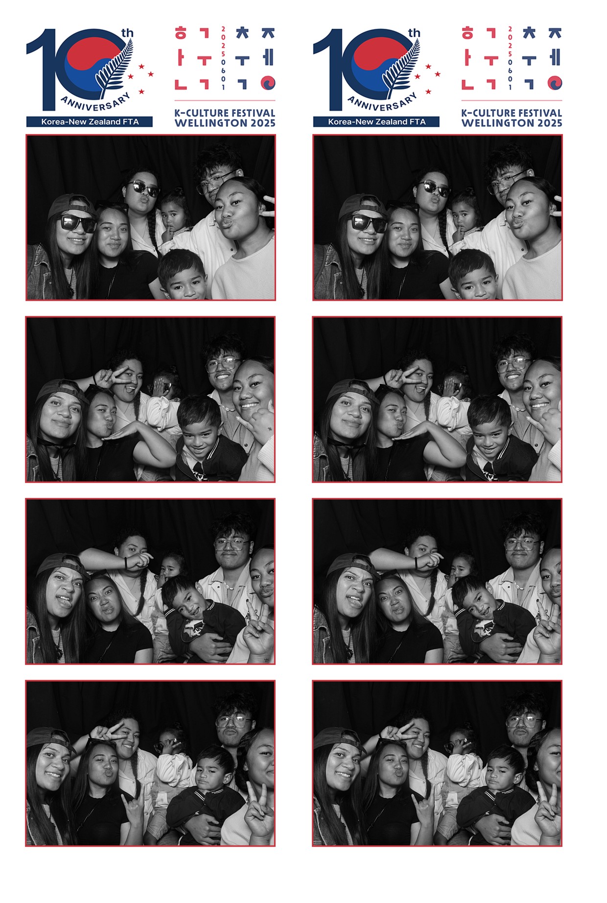 K-Culture Festival 2025 - Booth 1 | View more photos from the event at wgtngallery.classicphotobooths.co.nz/u/wgtncpbgallery/K-Culture-Festival-2025-Booth-1