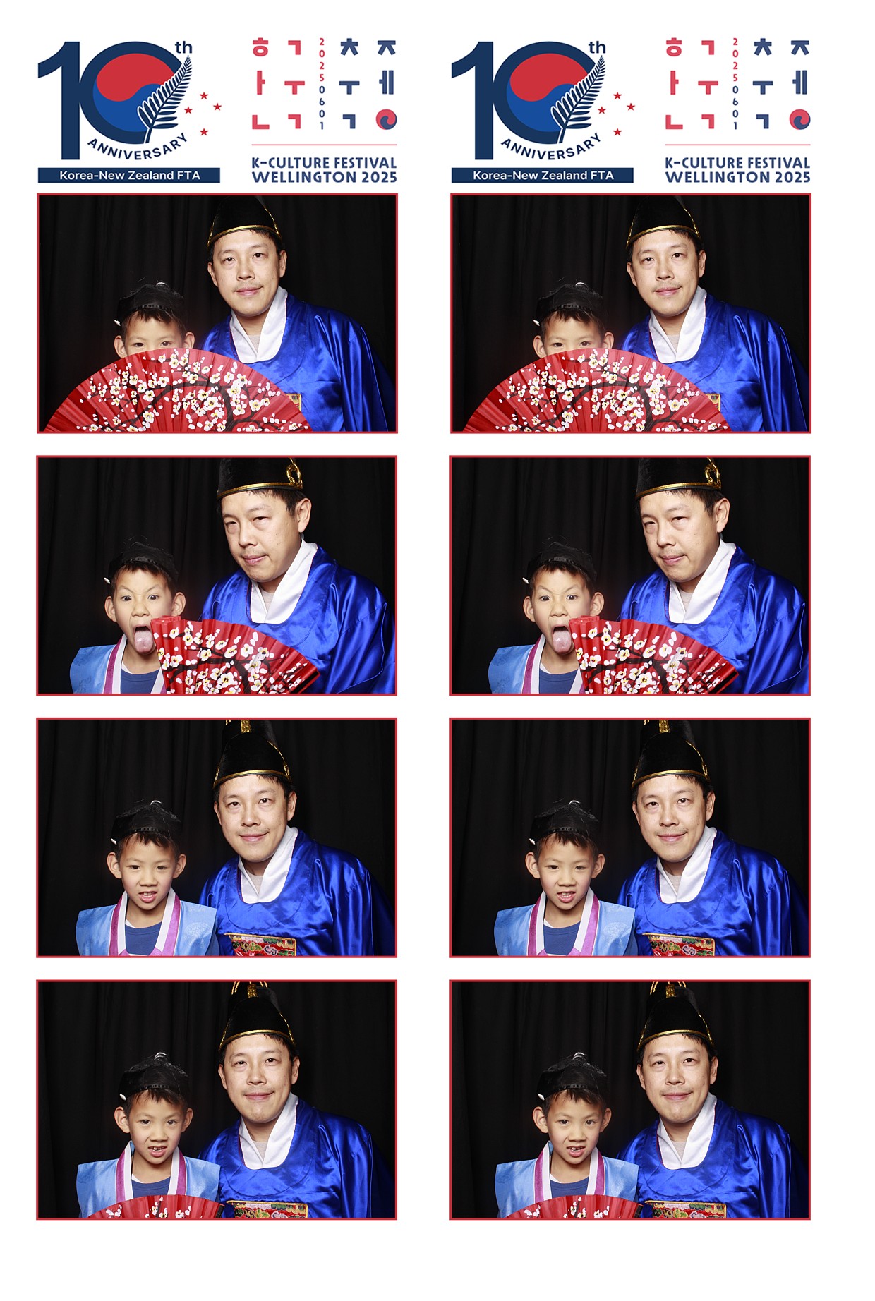 K-Culture Festival 2025 - Booth 1 | View more photos from the event at wgtngallery.classicphotobooths.co.nz/u/wgtncpbgallery/K-Culture-Festival-2025-Booth-1