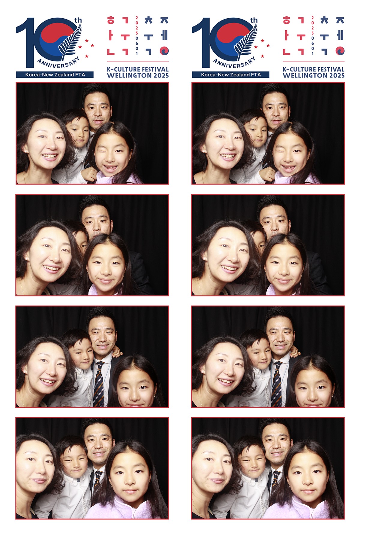 K-Culture Festival 2025 - Booth 1 | View more photos from the event at wgtngallery.classicphotobooths.co.nz/u/wgtncpbgallery/K-Culture-Festival-2025-Booth-1