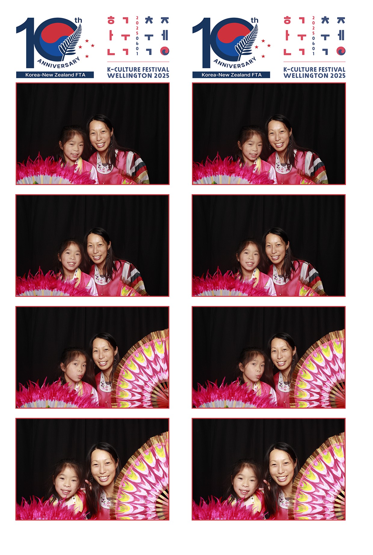 K-Culture Festival 2025 - Booth 1 | View more photos from the event at wgtngallery.classicphotobooths.co.nz/u/wgtncpbgallery/K-Culture-Festival-2025-Booth-1