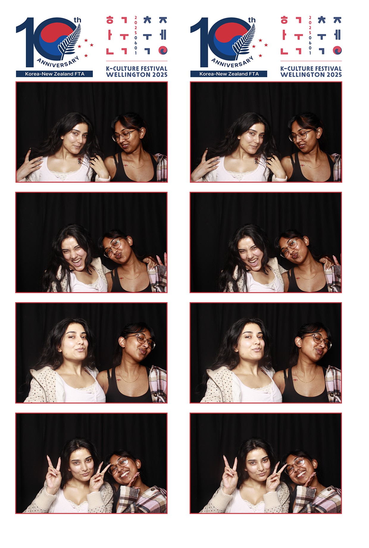 K-Culture Festival 2025 - Booth 1 | View more photos from the event at wgtngallery.classicphotobooths.co.nz/u/wgtncpbgallery/K-Culture-Festival-2025-Booth-1