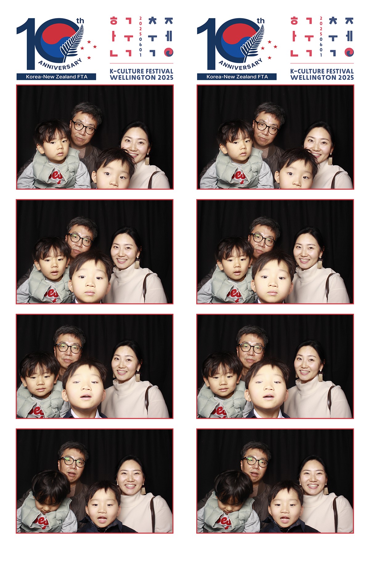 K-Culture Festival 2025 - Booth 1 | View more photos from the event at wgtngallery.classicphotobooths.co.nz/u/wgtncpbgallery/K-Culture-Festival-2025-Booth-1