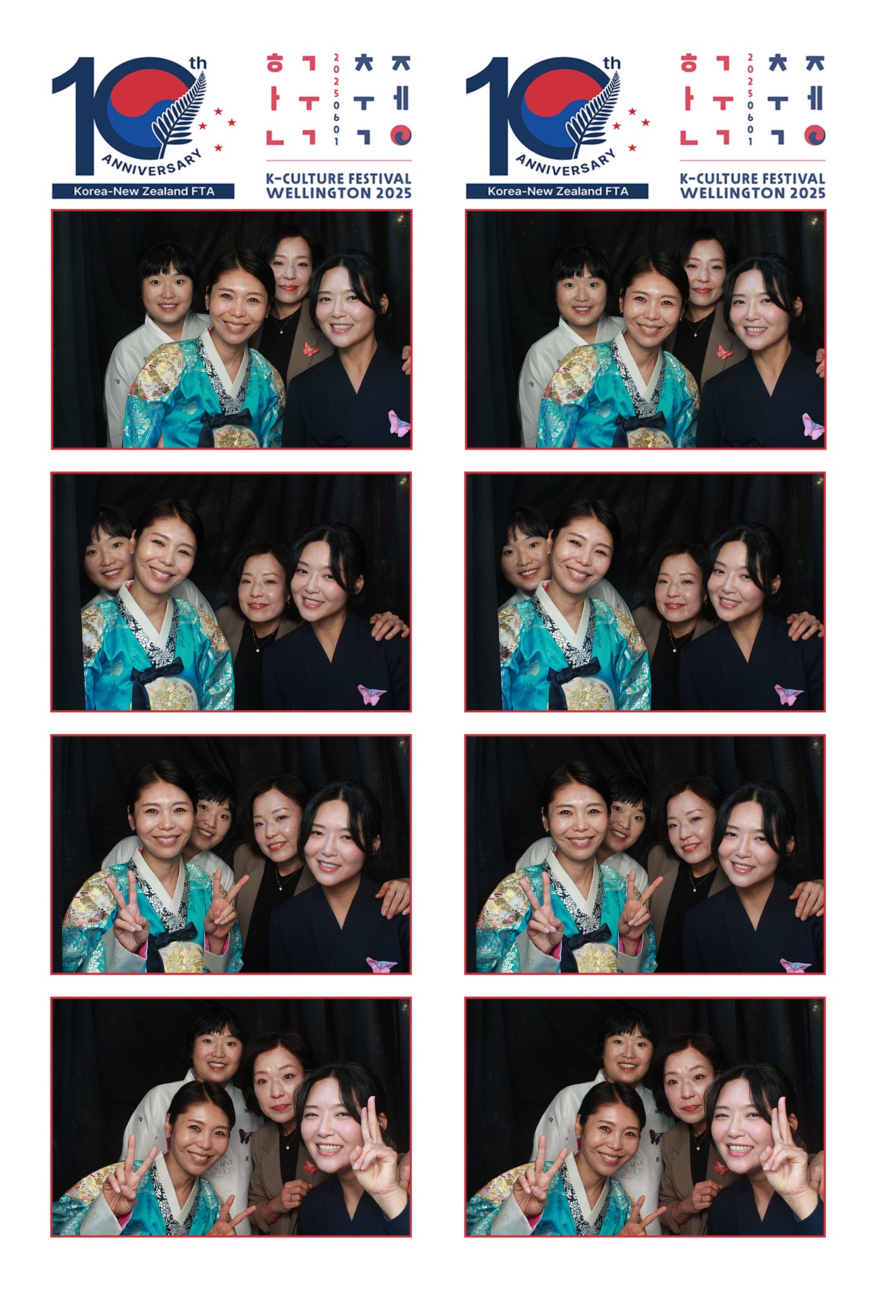 K-Culture Festival 2025 - Booth 2 | View more photos from the event at wgtngallery.classicphotobooths.co.nz/u/wgtncpbgallery/K-Culture-Festival-2025-Booth-2