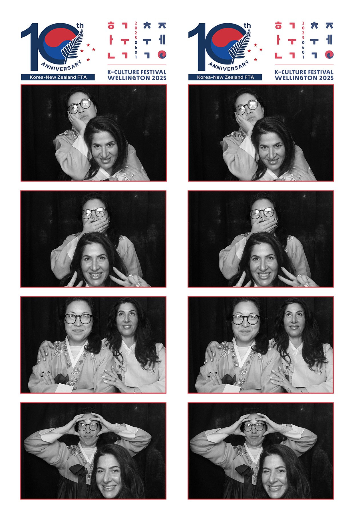 K-Culture Festival 2025 - Booth 2 | View more photos from the event at wgtngallery.classicphotobooths.co.nz/u/wgtncpbgallery/K-Culture-Festival-2025-Booth-2