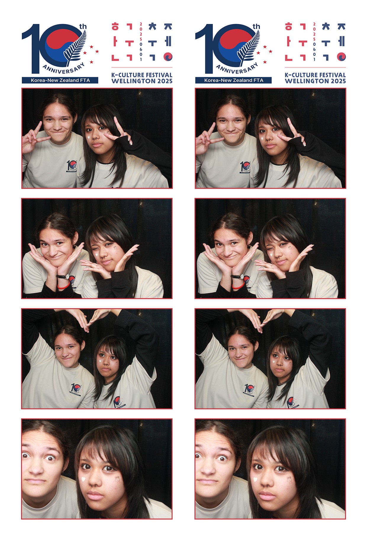 K-Culture Festival 2025 - Booth 2 | View more photos from the event at wgtngallery.classicphotobooths.co.nz/u/wgtncpbgallery/K-Culture-Festival-2025-Booth-2