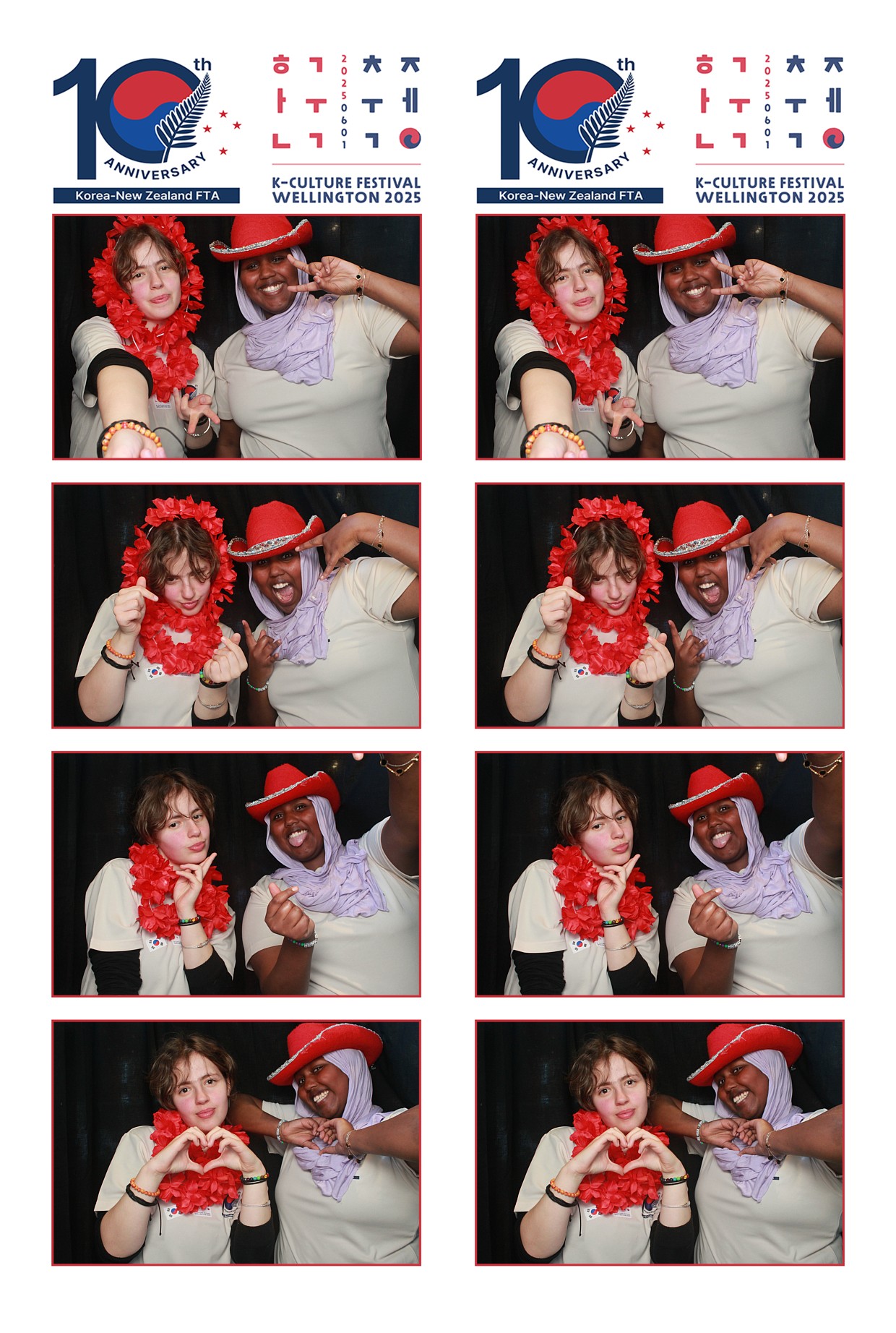 K-Culture Festival 2025 - Booth 2 | View more photos from the event at wgtngallery.classicphotobooths.co.nz/u/wgtncpbgallery/K-Culture-Festival-2025-Booth-2