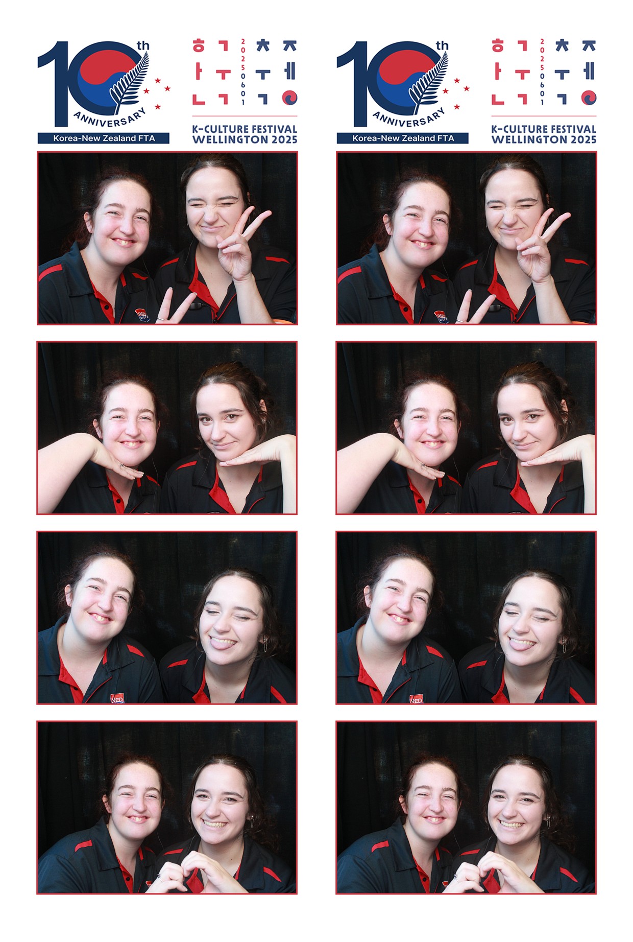 K-Culture Festival 2025 - Booth 2 | View more photos from the event at wgtngallery.classicphotobooths.co.nz/u/wgtncpbgallery/K-Culture-Festival-2025-Booth-2