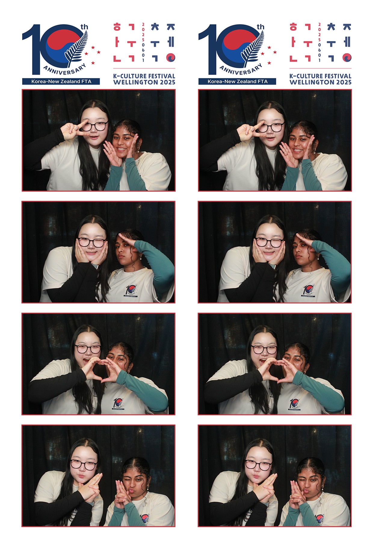 K-Culture Festival 2025 - Booth 2 | View more photos from the event at wgtngallery.classicphotobooths.co.nz/u/wgtncpbgallery/K-Culture-Festival-2025-Booth-2