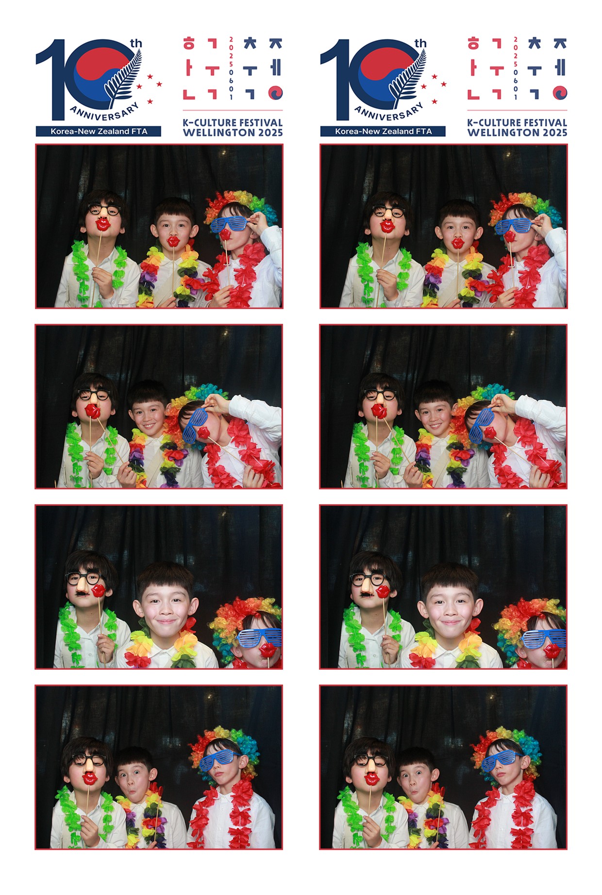 K-Culture Festival 2025 - Booth 2 | View more photos from the event at wgtngallery.classicphotobooths.co.nz/u/wgtncpbgallery/K-Culture-Festival-2025-Booth-2