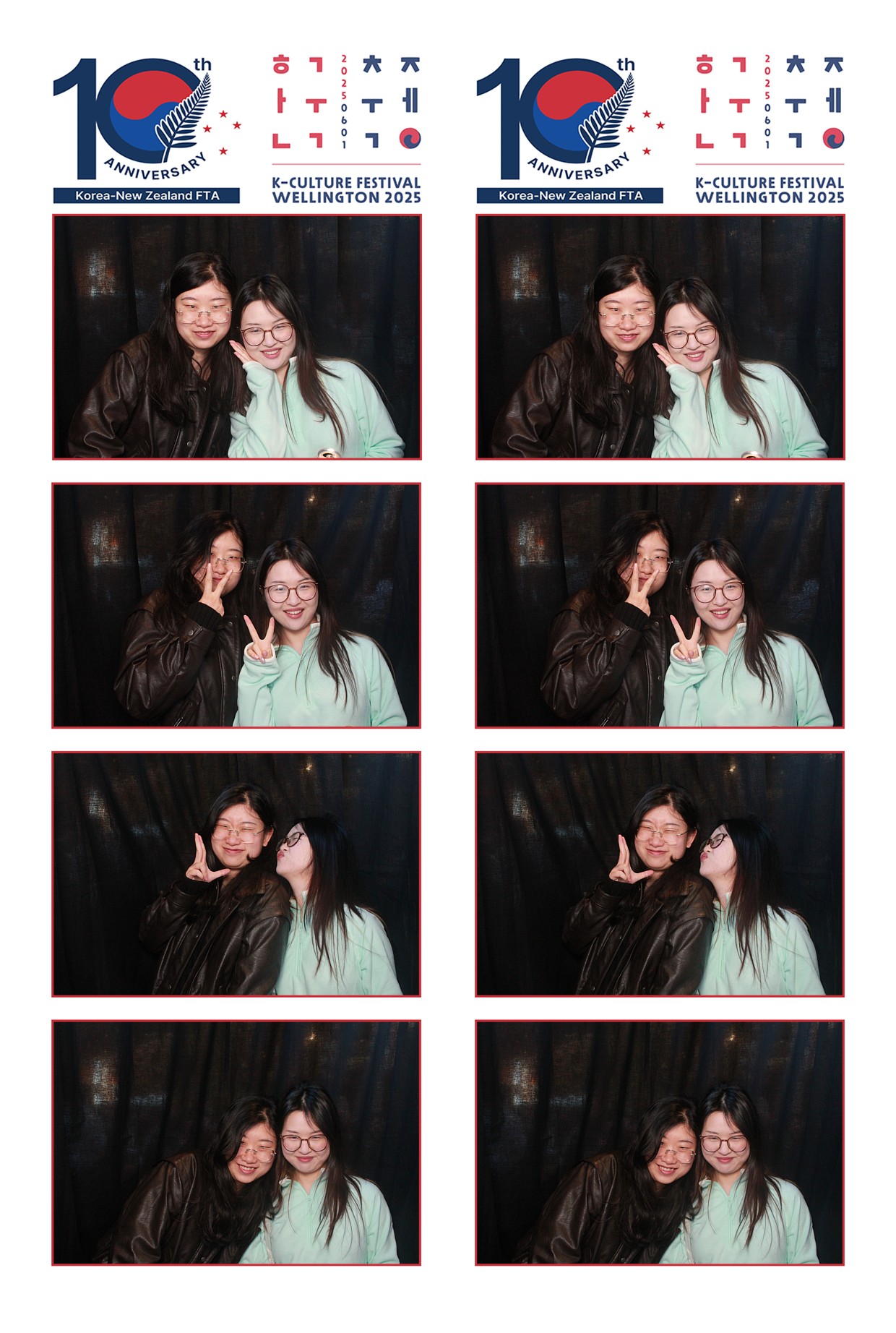 K-Culture Festival 2025 - Booth 2 | View more photos from the event at wgtngallery.classicphotobooths.co.nz/u/wgtncpbgallery/K-Culture-Festival-2025-Booth-2