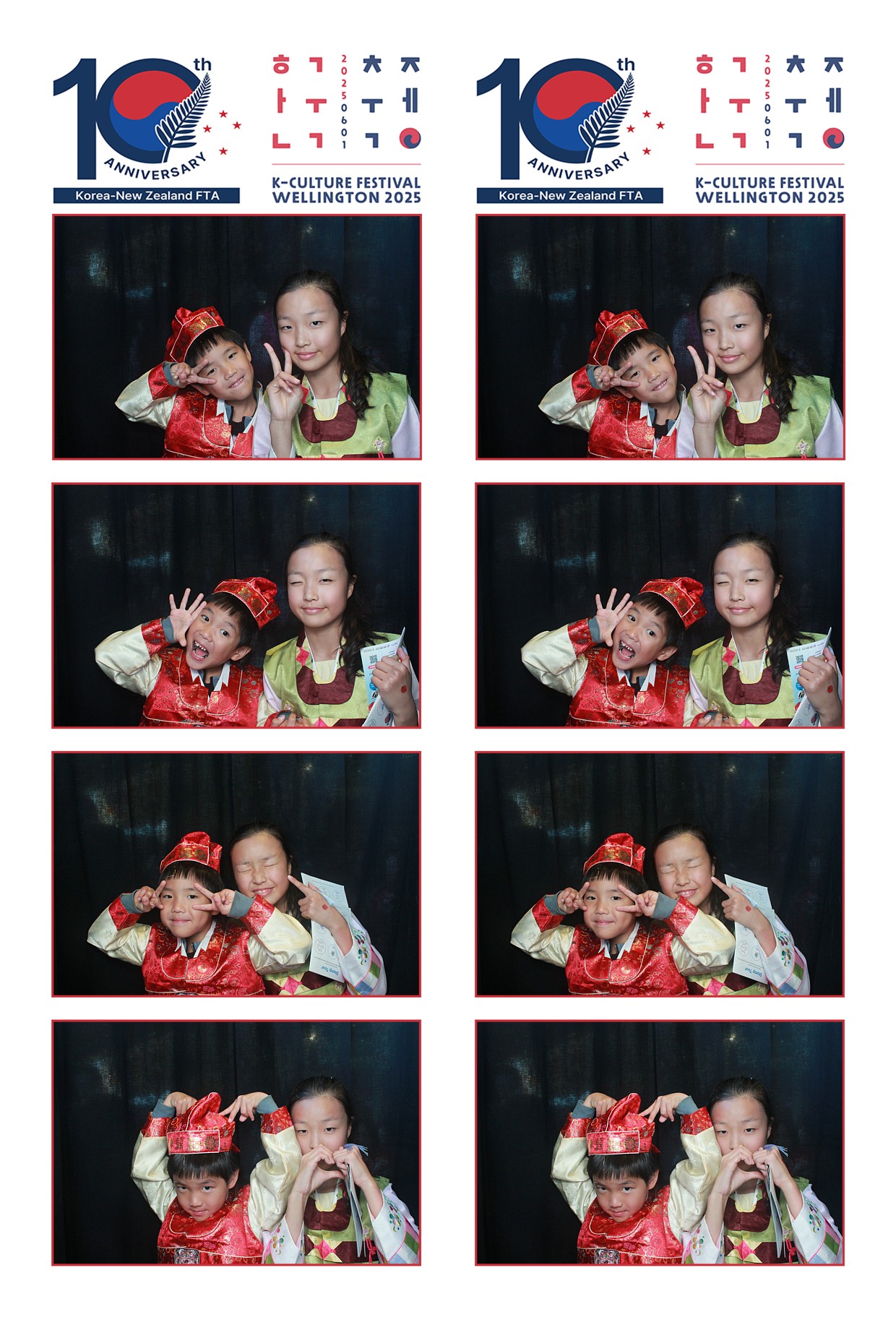 K-Culture Festival 2025 - Booth 2 | View more photos from the event at wgtngallery.classicphotobooths.co.nz/u/wgtncpbgallery/K-Culture-Festival-2025-Booth-2