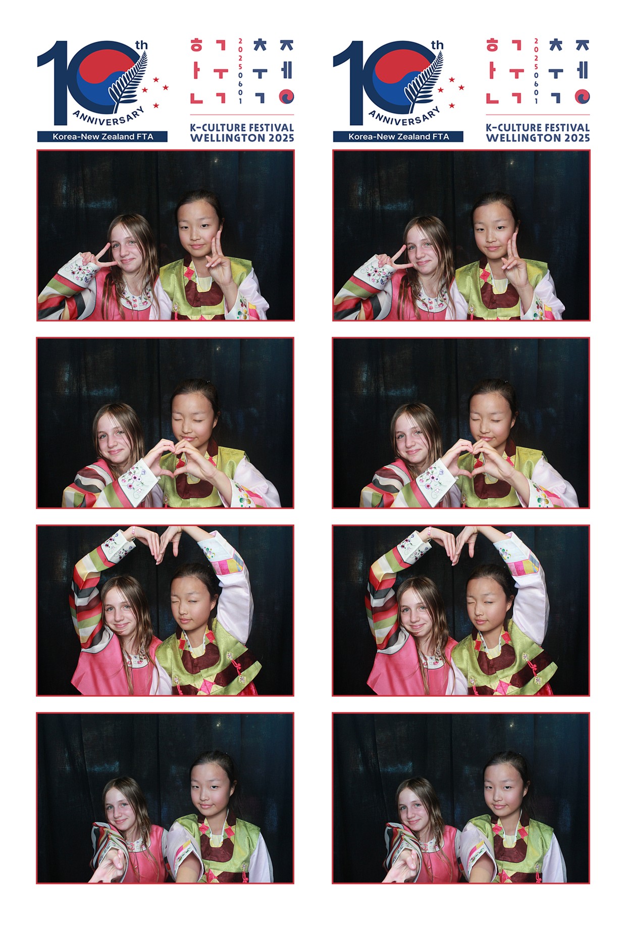 K-Culture Festival 2025 - Booth 2 | View more photos from the event at wgtngallery.classicphotobooths.co.nz/u/wgtncpbgallery/K-Culture-Festival-2025-Booth-2