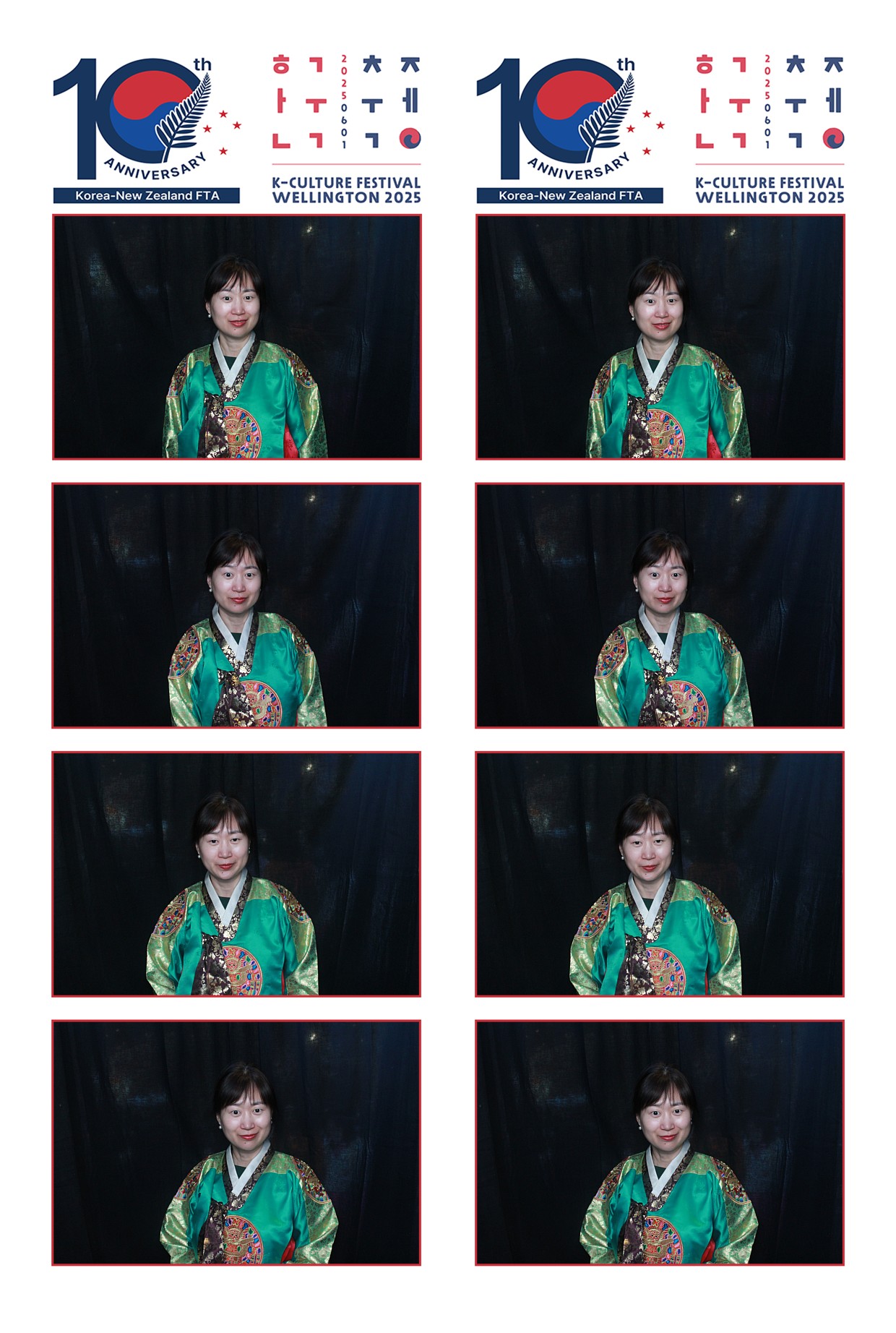 K-Culture Festival 2025 - Booth 2 | View more photos from the event at wgtngallery.classicphotobooths.co.nz/u/wgtncpbgallery/K-Culture-Festival-2025-Booth-2