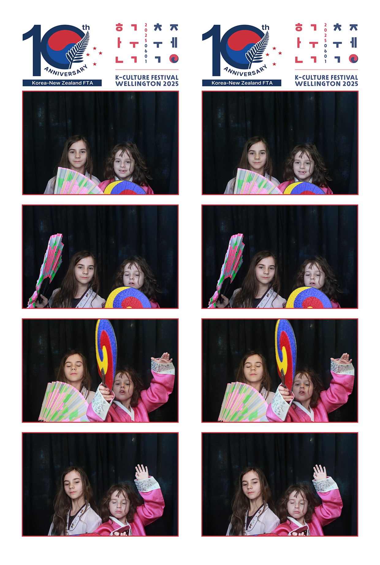 K-Culture Festival 2025 - Booth 2 | View more photos from the event at wgtngallery.classicphotobooths.co.nz/u/wgtncpbgallery/K-Culture-Festival-2025-Booth-2