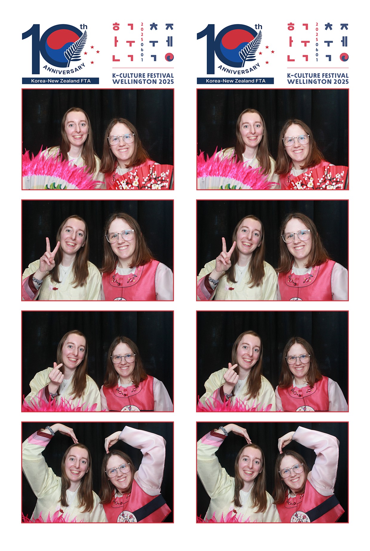 K-Culture Festival 2025 - Booth 2 | View more photos from the event at wgtngallery.classicphotobooths.co.nz/u/wgtncpbgallery/K-Culture-Festival-2025-Booth-2