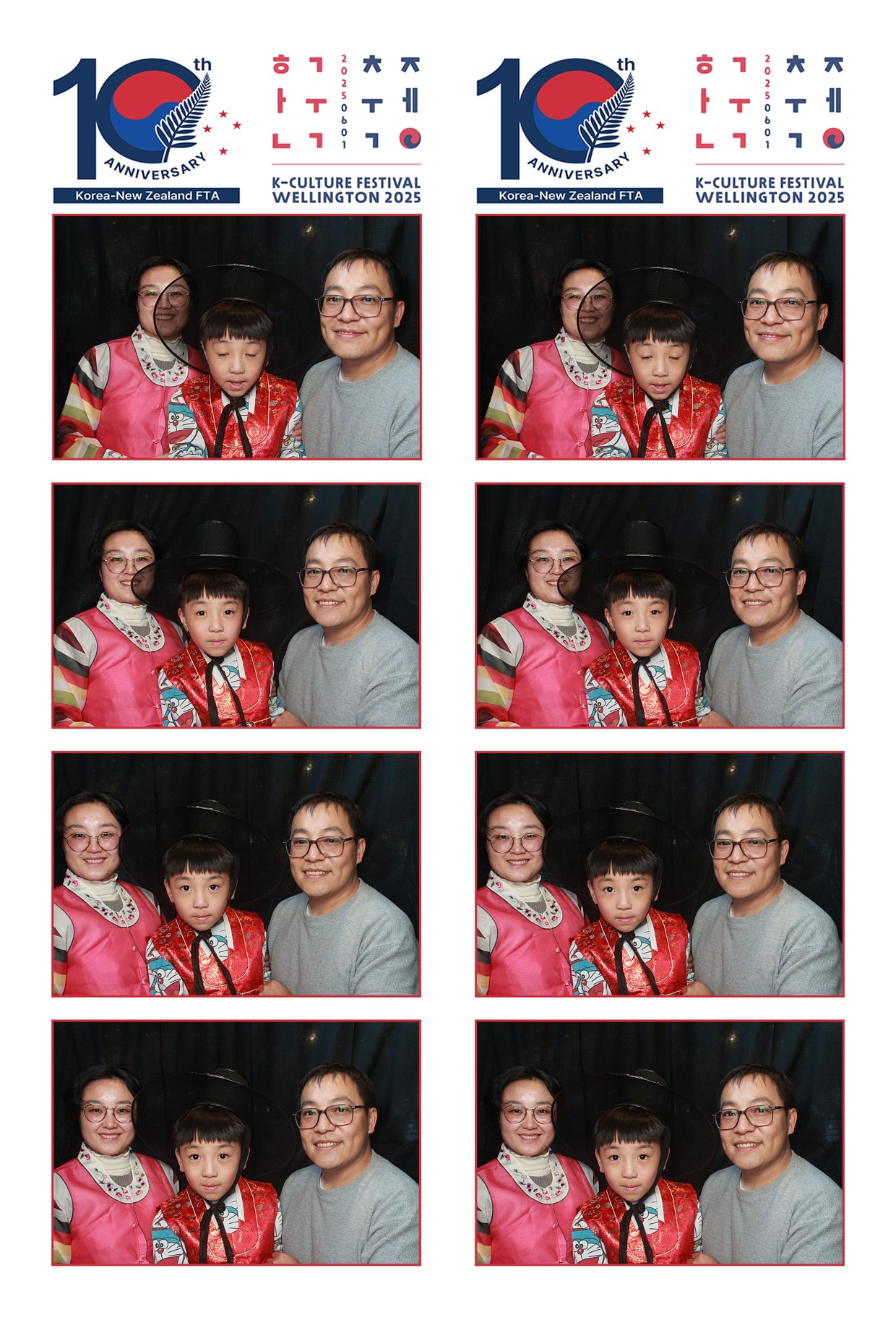 K-Culture Festival 2025 - Booth 2 | View more photos from the event at wgtngallery.classicphotobooths.co.nz/u/wgtncpbgallery/K-Culture-Festival-2025-Booth-2