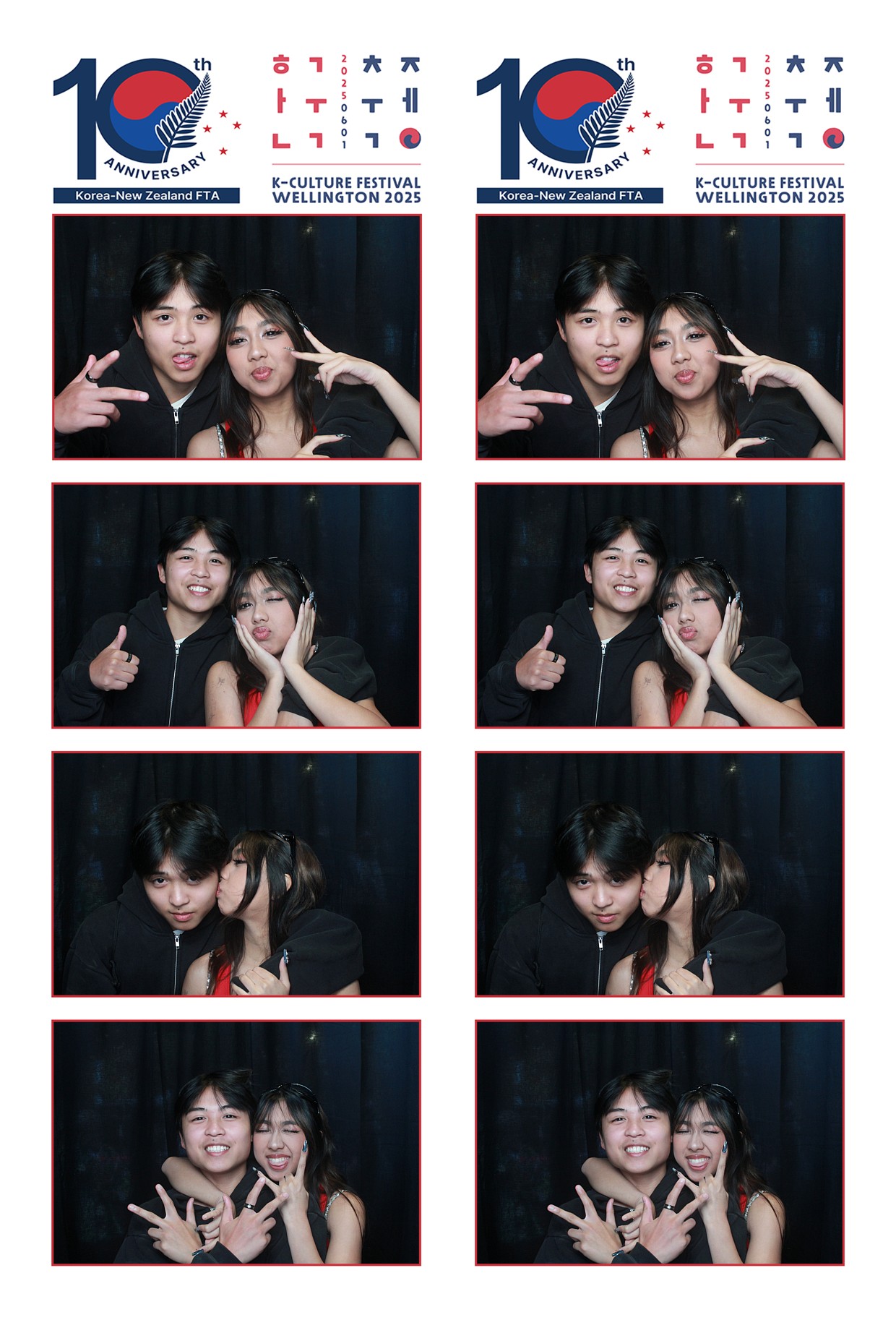 K-Culture Festival 2025 - Booth 2 | View more photos from the event at wgtngallery.classicphotobooths.co.nz/u/wgtncpbgallery/K-Culture-Festival-2025-Booth-2