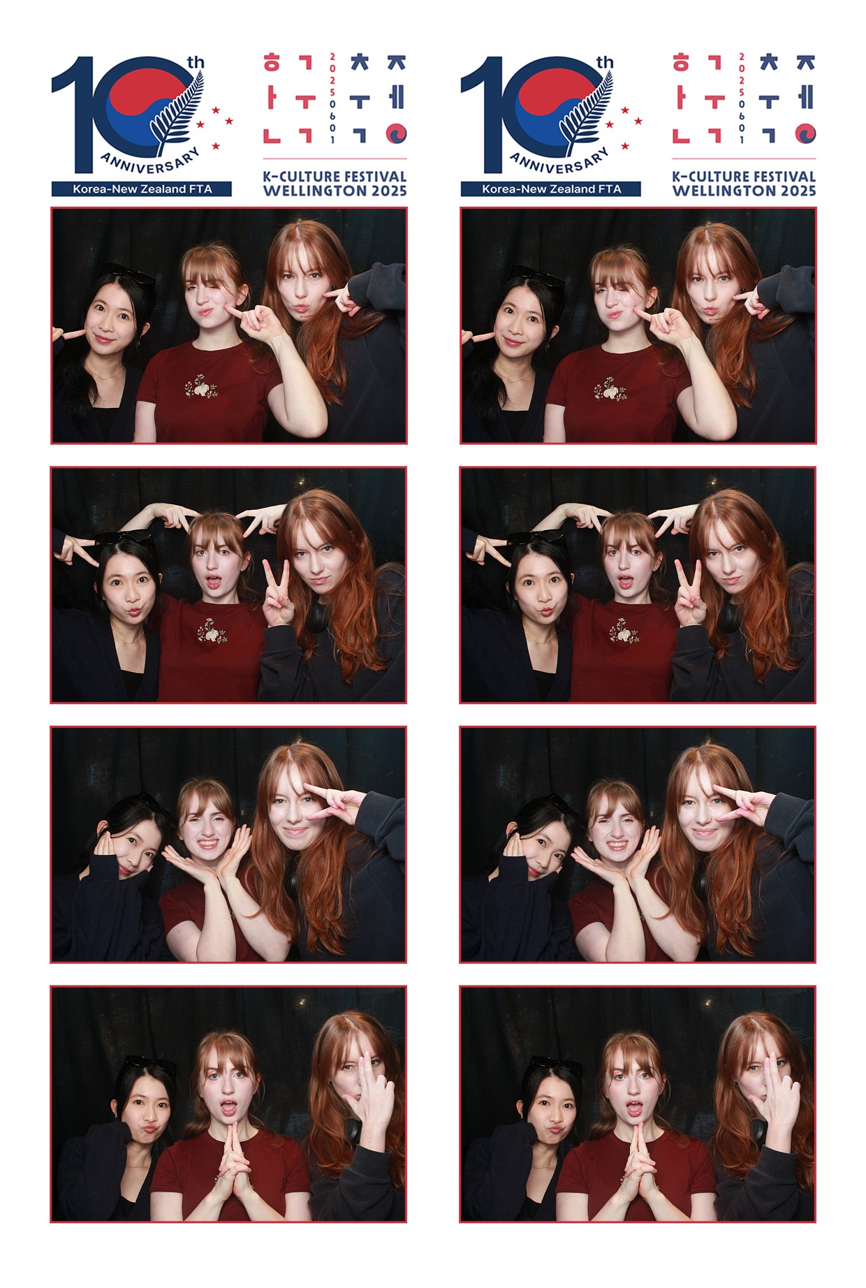 K-Culture Festival 2025 - Booth 2 | View more photos from the event at wgtngallery.classicphotobooths.co.nz/u/wgtncpbgallery/K-Culture-Festival-2025-Booth-2