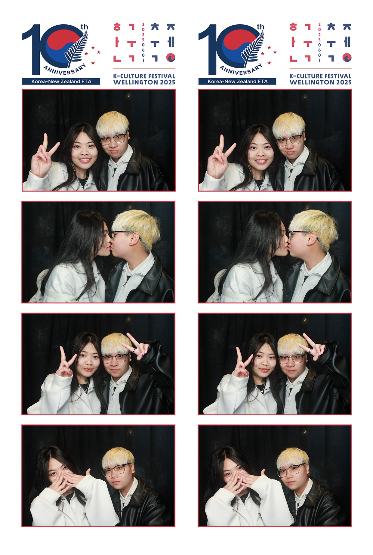 K-Culture Festival 2025 - Booth 2 | View more photos from the event at wgtngallery.classicphotobooths.co.nz/u/wgtncpbgallery/K-Culture-Festival-2025-Booth-2