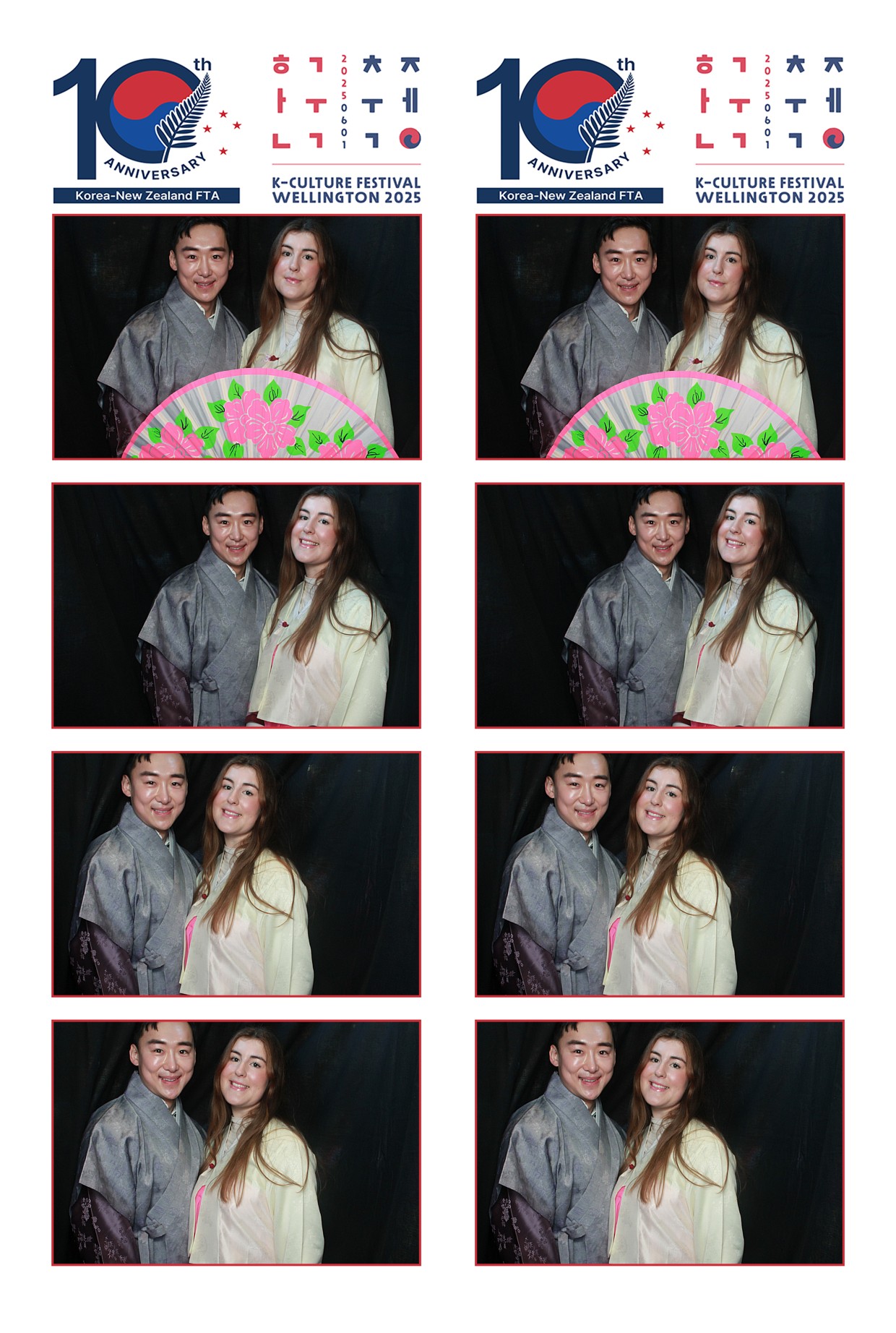 K-Culture Festival 2025 - Booth 2 | View more photos from the event at wgtngallery.classicphotobooths.co.nz/u/wgtncpbgallery/K-Culture-Festival-2025-Booth-2