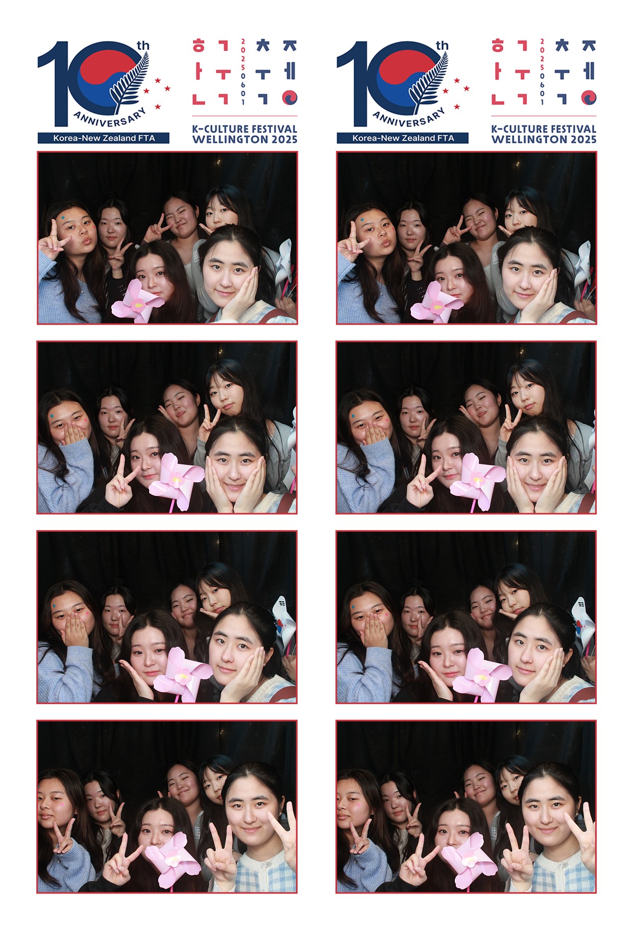 K-Culture Festival 2025 - Booth 2 | View more photos from the event at wgtngallery.classicphotobooths.co.nz/u/wgtncpbgallery/K-Culture-Festival-2025-Booth-2